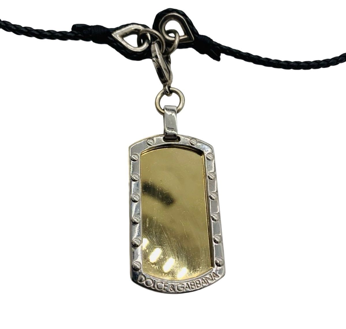 Dolce & Gabbana Archival Dolce & Gabbana Layered "Frame" Dog Tag Necklace Size ONE SIZE - 4 Thumbnail