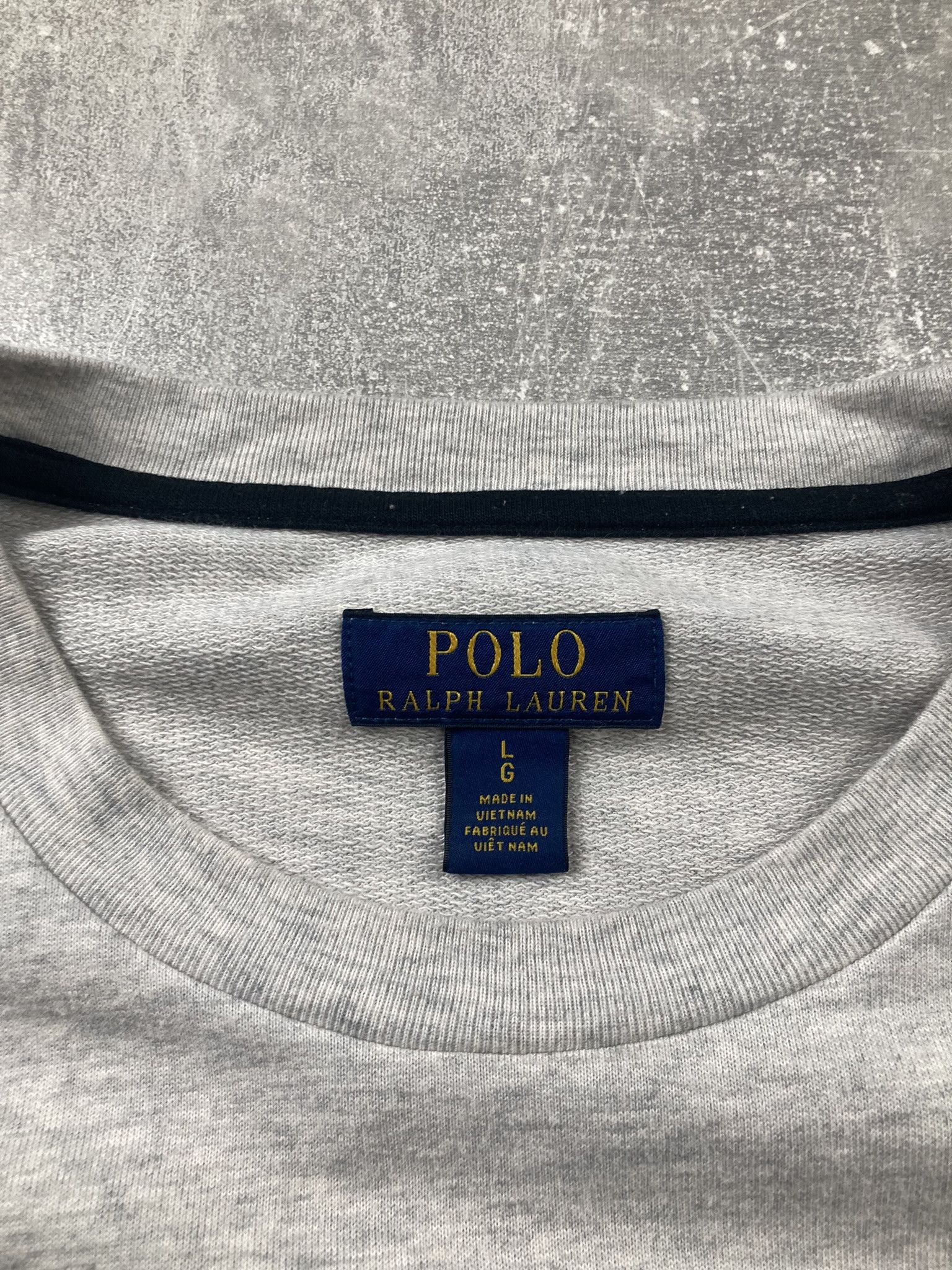 Polo Ralph Lauren Polo Ralph Lauren basic down logo vintage sweatshirt Size US L / EU 52-54 / 3 - 7 Thumbnail
