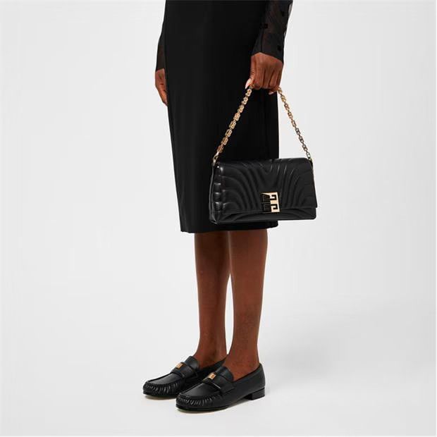 Givenchy o1srvl11e0625 4G Loafers in Black Size US 11 / IT 41 - 4 Thumbnail