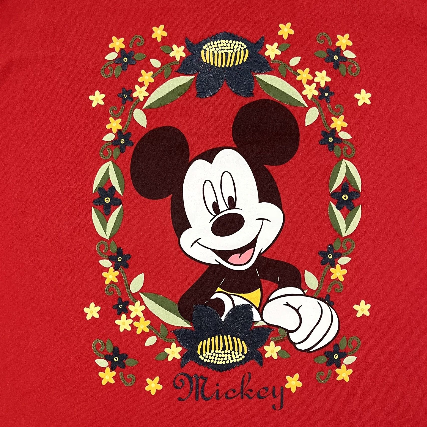 Disney VTG Disney Mickey & Minnie Mouse T-Shirt Adult 2XL Red Double-Sided Graphic Tee Crew Neck Short Sleeve Size US XXL / EU 58 / 5 - 3 Thumbnail