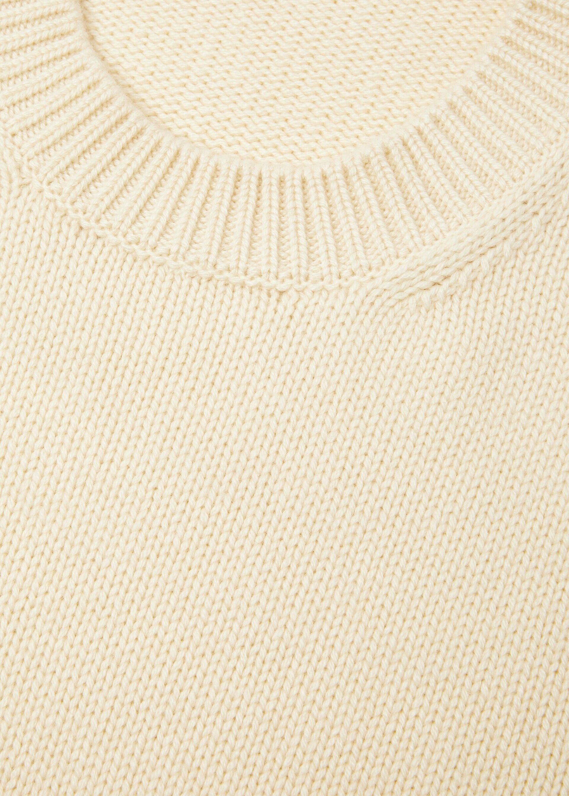 Loro Piana os11x0326 FAQ9314 Classic Crewneck Sweater in Quiet Horizon Size M / US 6-8 / IT 42-44 - 7 Thumbnail
