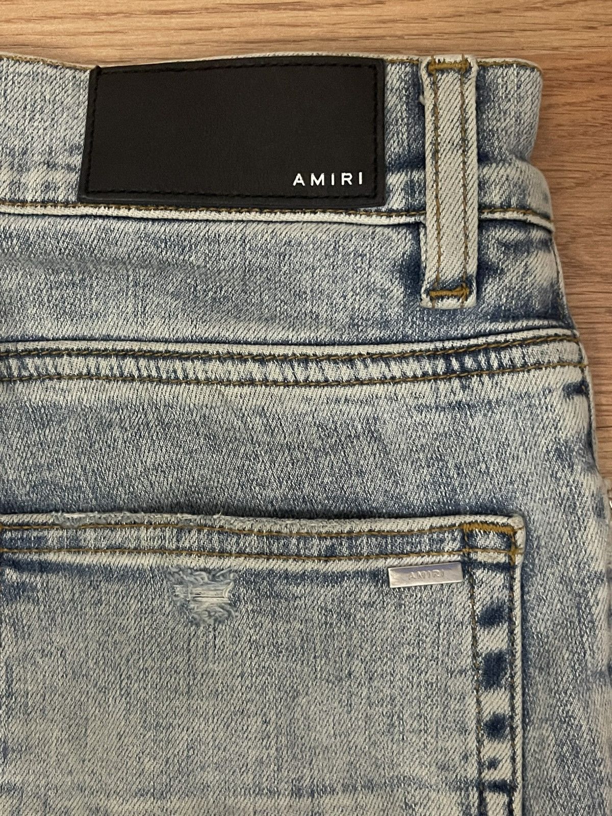 Amiri Amiri Mx1 Glitter Iridescent Patch Size US 30 / EU 46 - 8 Thumbnail