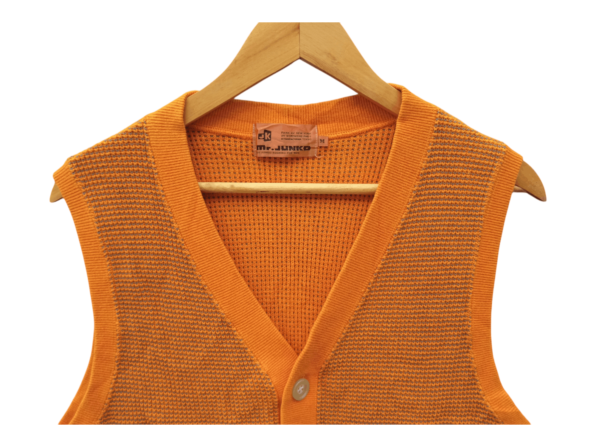 Mr. Junko Nice 💥 Mr. Junko Orange Koshino Vest Size US M / EU 48-50 / 2 - 2 Thumbnail