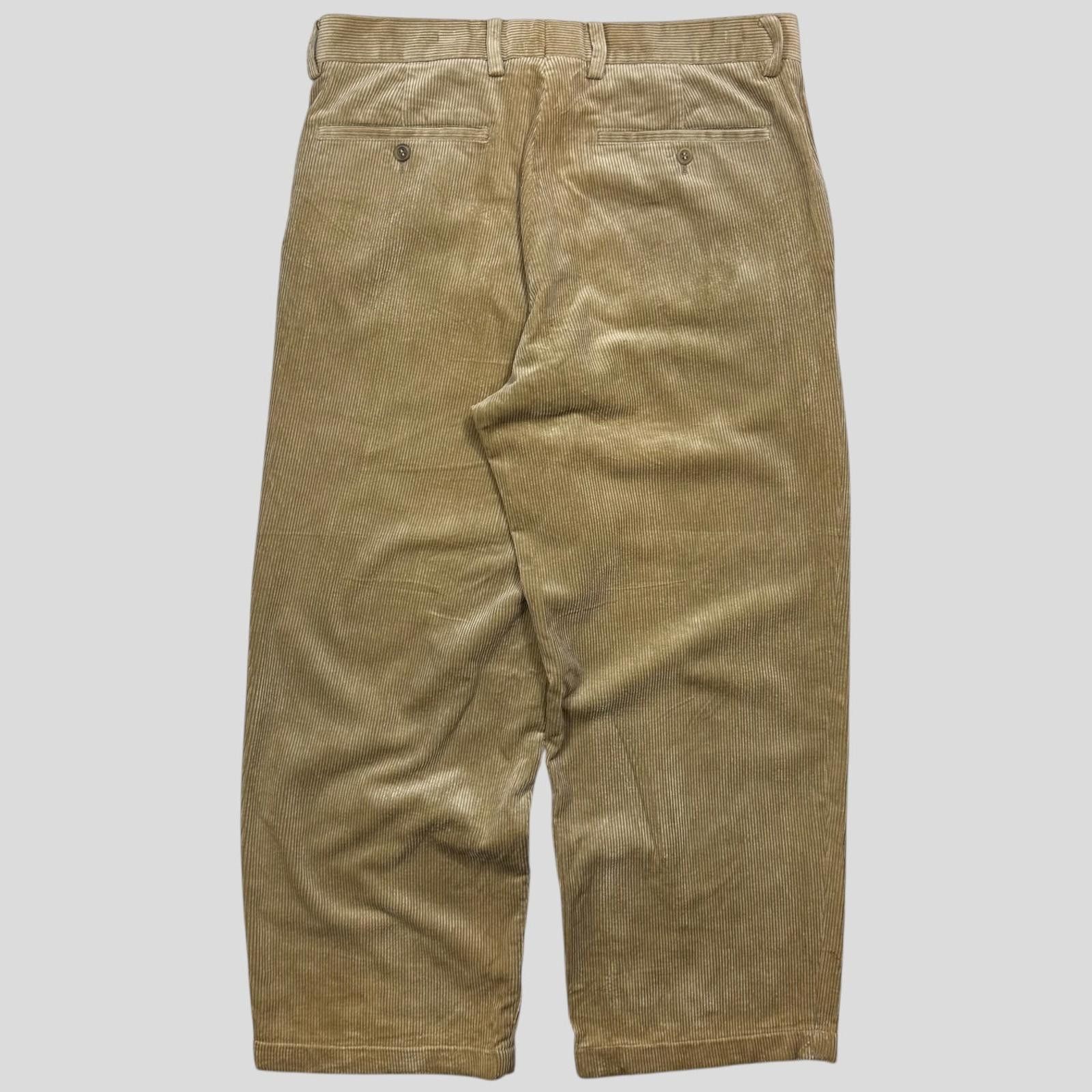 Issey Miyake Issey Miyake 1988 Cotton Label Jumbo Cord Trousers - 4 (L) Size US 35 - 8 Thumbnail