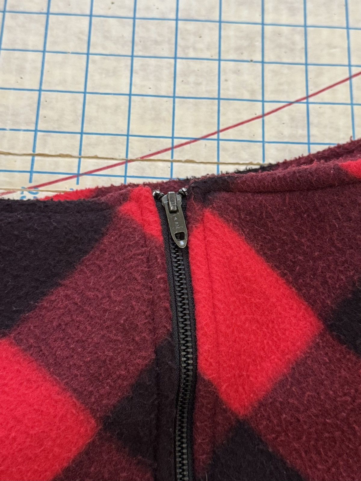 St. Johns Bay Vintage St. Johns Bay 1/4 Zip Buffalo Plaid Fleece Mens Larg Size US L / EU 52-54 / 3 - 6 Thumbnail