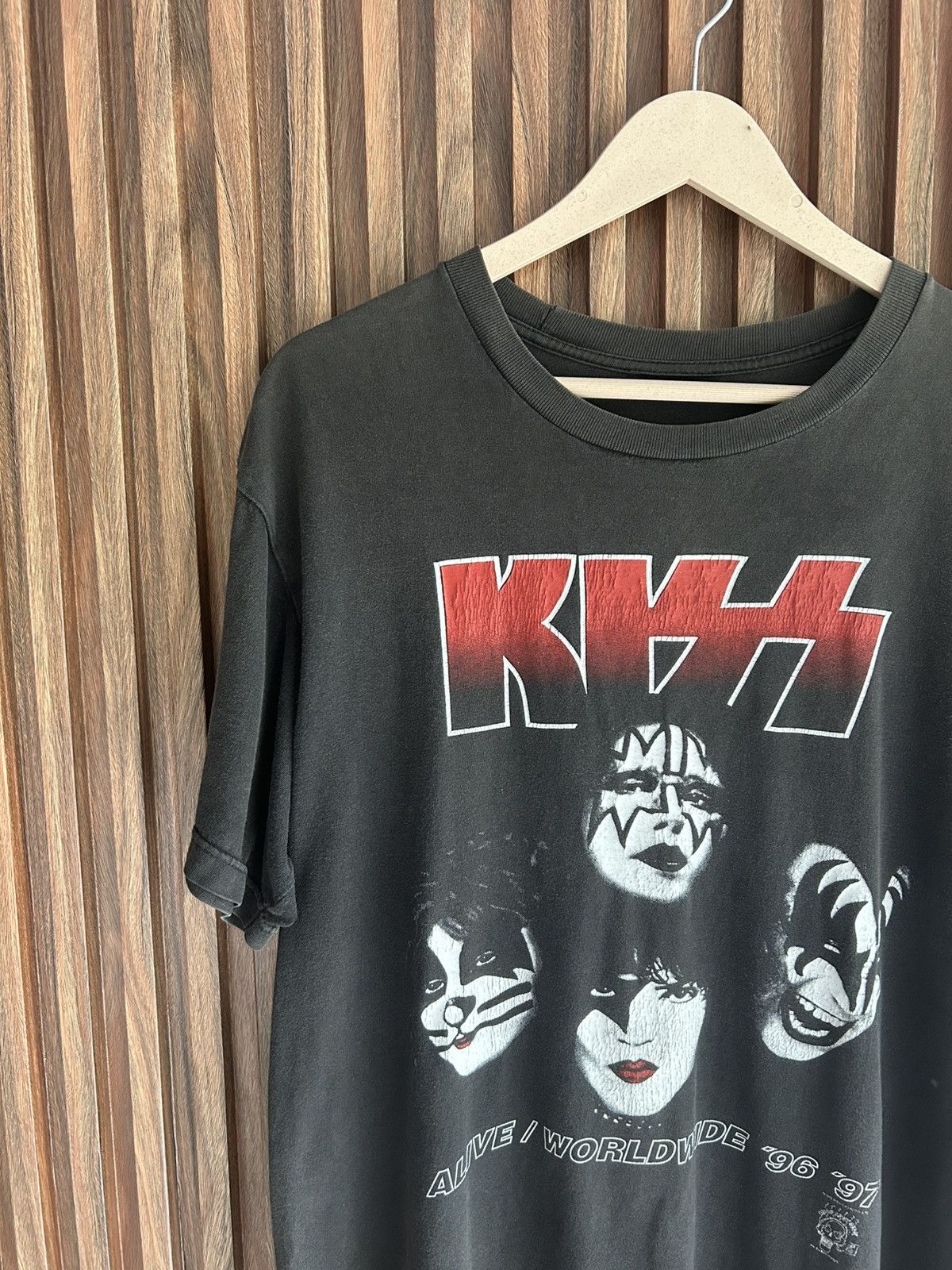 Band Tees × KISS × Vintage Kiss Tour 1996 I Wanted The Best I Got The Best Size US XL / EU 56 / 4 - 1 Thumbnail