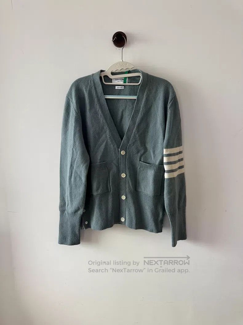 Thom Browne Thom Browne Wool Cardigan Size US L / EU 52-54 / 3 - 1 Thumbnail
