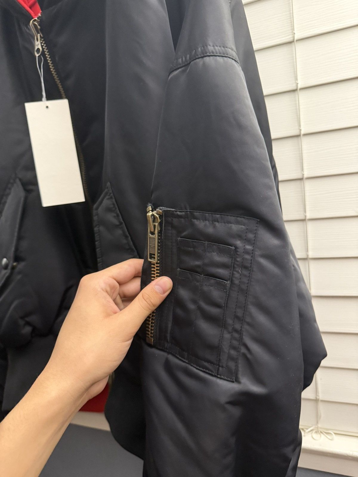 Japanese Brand × PROJECT G/R Project GR reversible MA-1