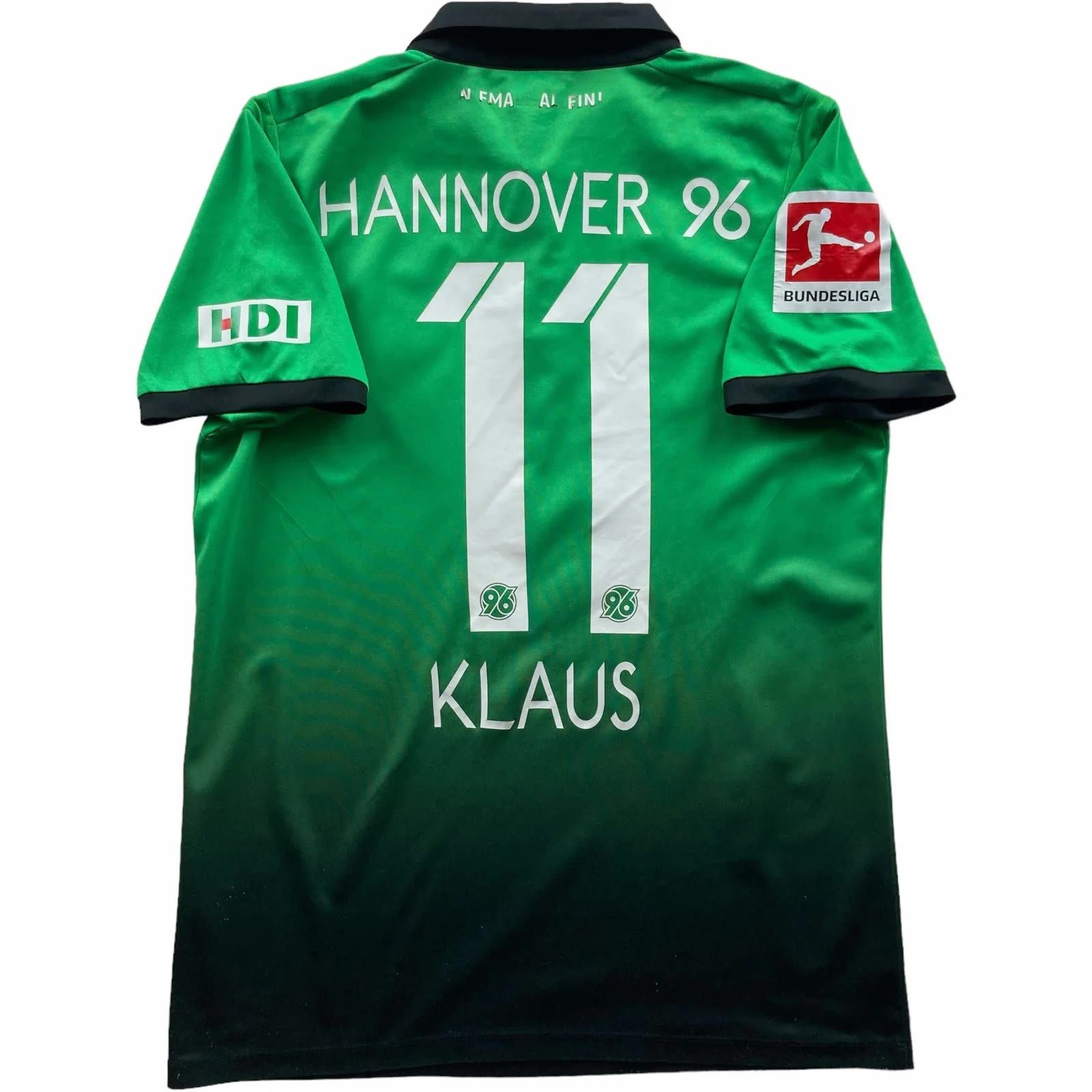 Hannover 2017-18 Jako away Klaus football jersey size S