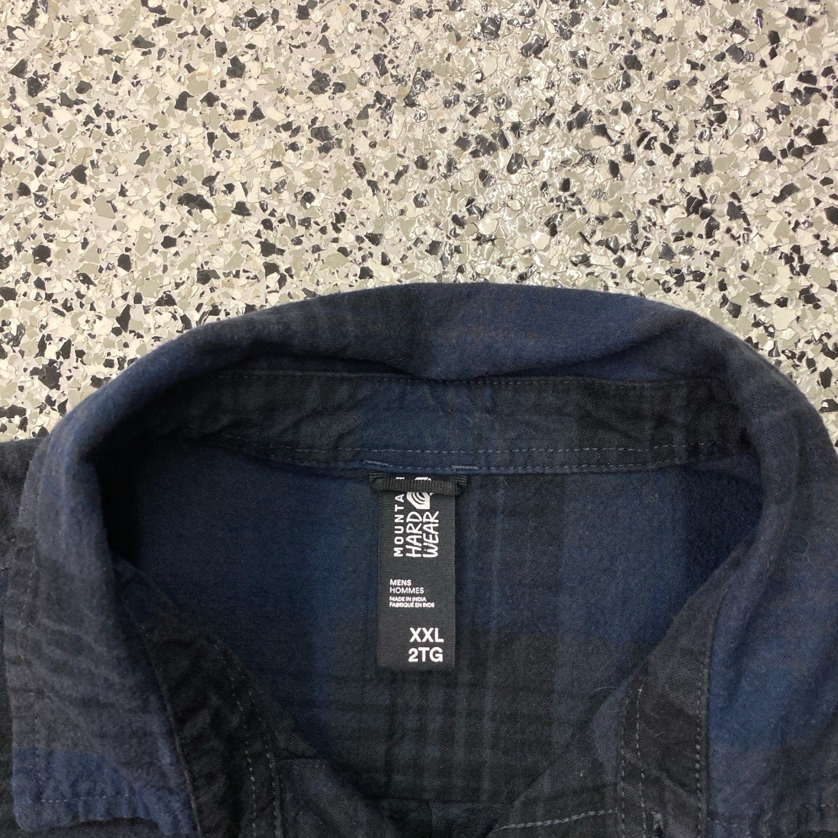 Mountain Hardwear Mountain Hardwear Flannel Shirt Mens 2XL Blue Plaid Button Front Cotton Top Size US XXL / EU 58 / 5 - 2 Thumbnail