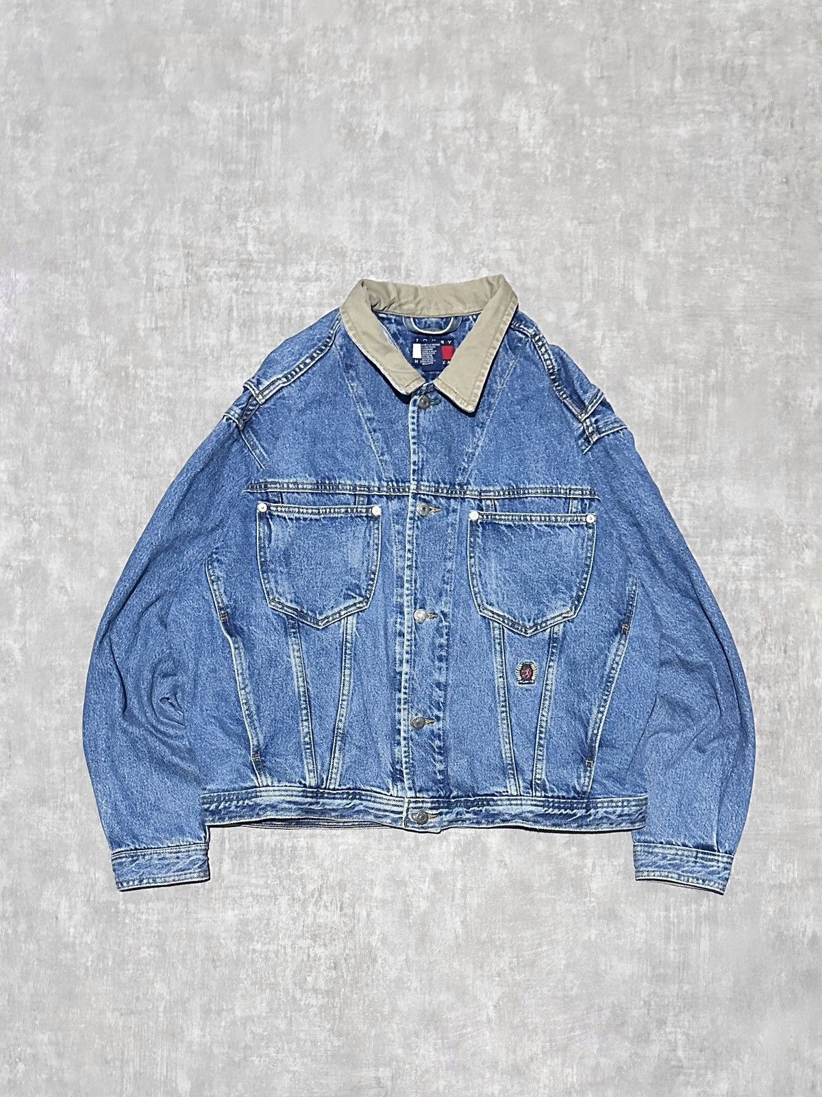 Vintage 90’s selling Tommy Hilfiger denim jacket