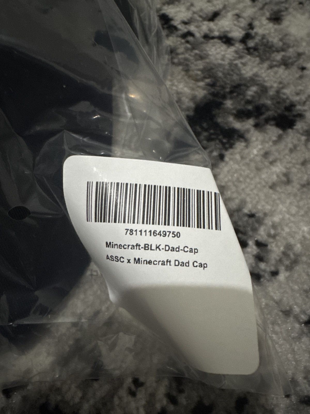 Anti Social Social Club ASSC x Minecraft (Anti Social Social Club) Dad Hat Size ONE SIZE - 4 Thumbnail