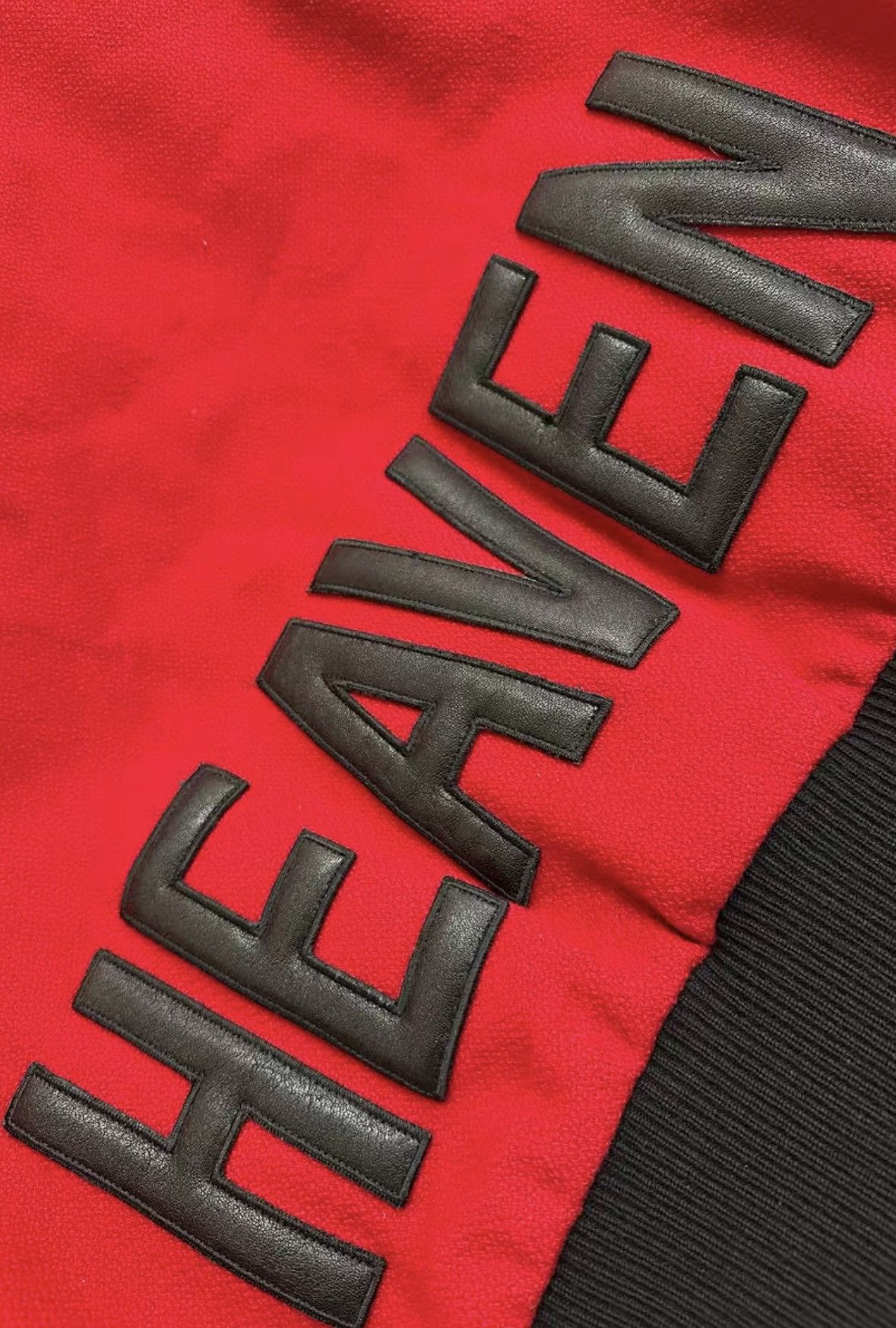 Saint Laurent Paris Saint Laurent Paris SLP 2017FW Red & Black Leather Heaven Size US L / EU 52-54 / 3 - 4 Thumbnail