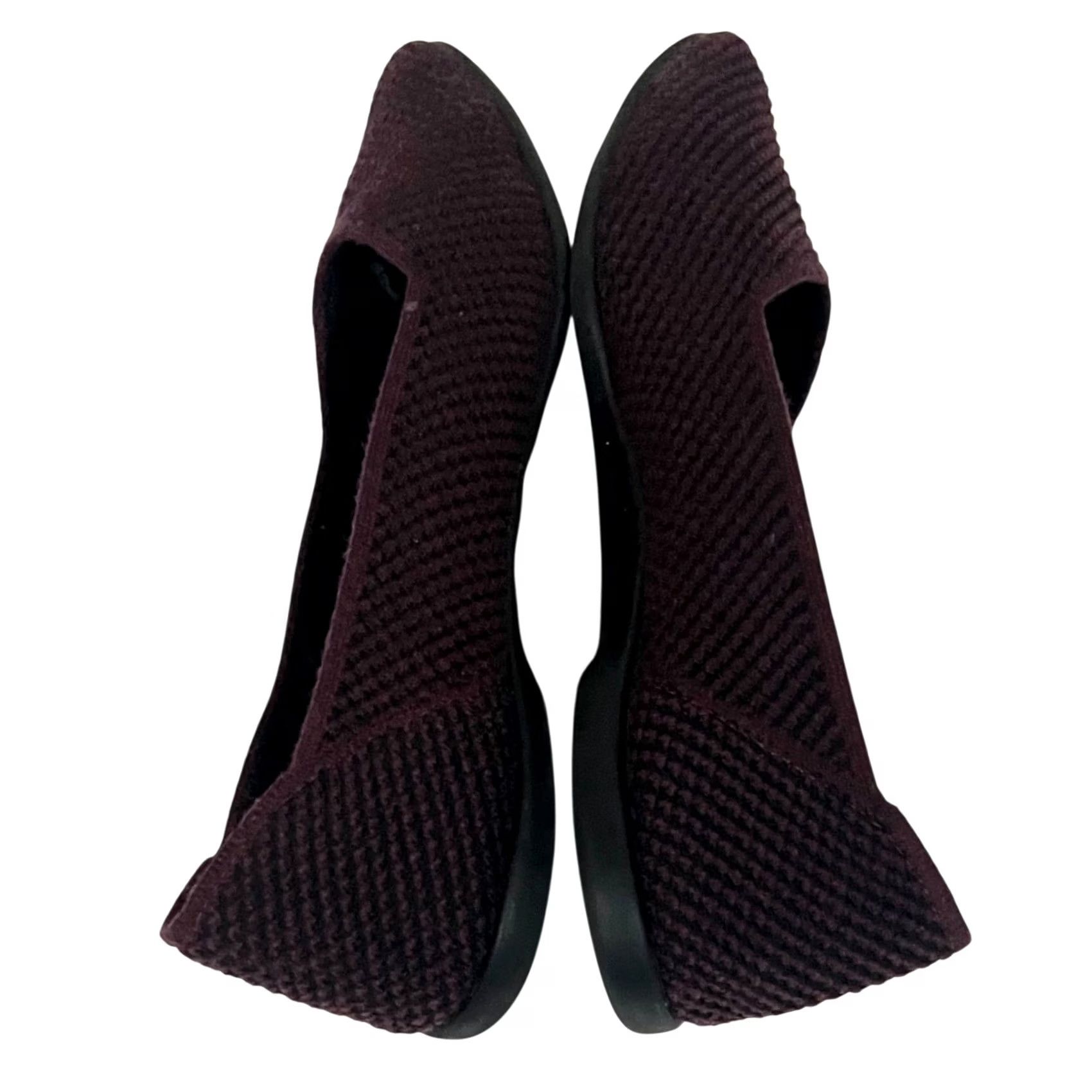 Cole Haan VINTAGE Cole Haan Springfeel Stitchlite Skimmer Purple Sock Slip On Ballet Flats Sz 10 Women Flat Purple Sock Slip On Ballet Flats 10 Women Size US 10 / IT 40 - 7 Thumbnail