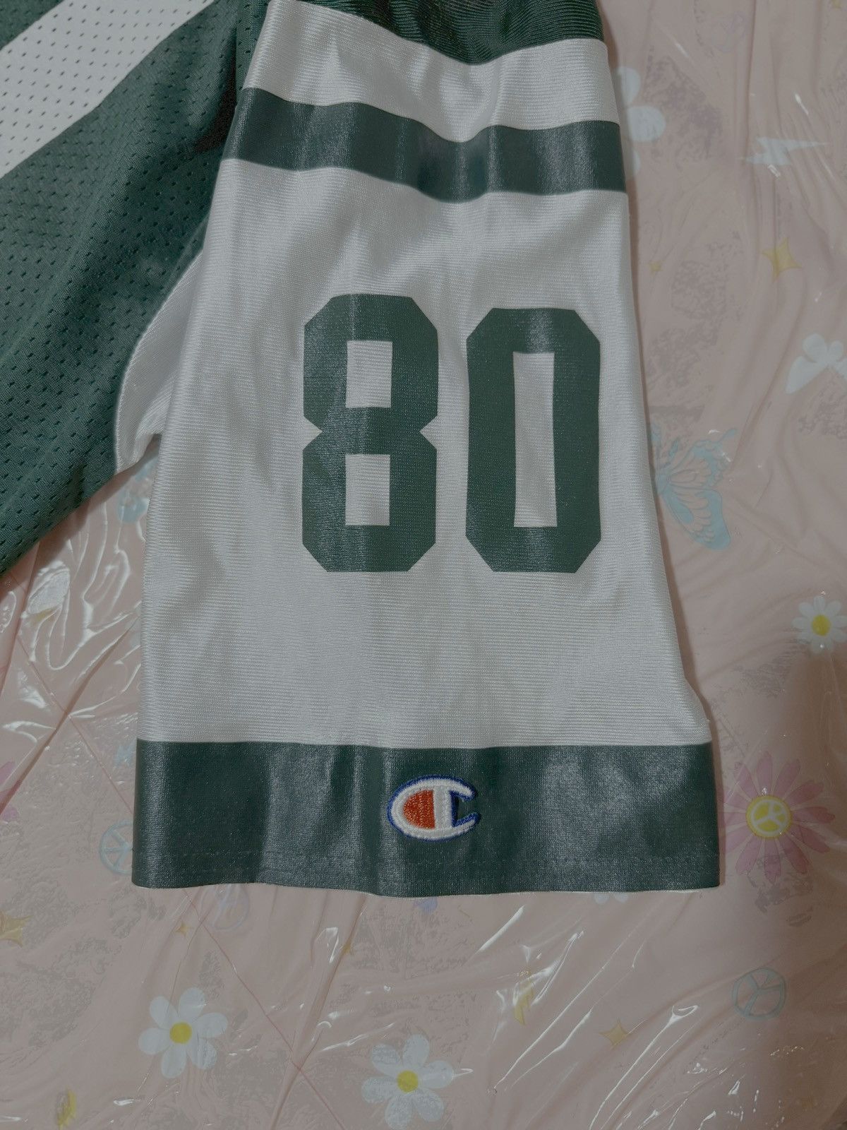 Champion Vintage Wayne Chrebet Champion Jersey #80 NY Jets 48 (XL) Size US XL / EU 56 / 4 - 12 Thumbnail