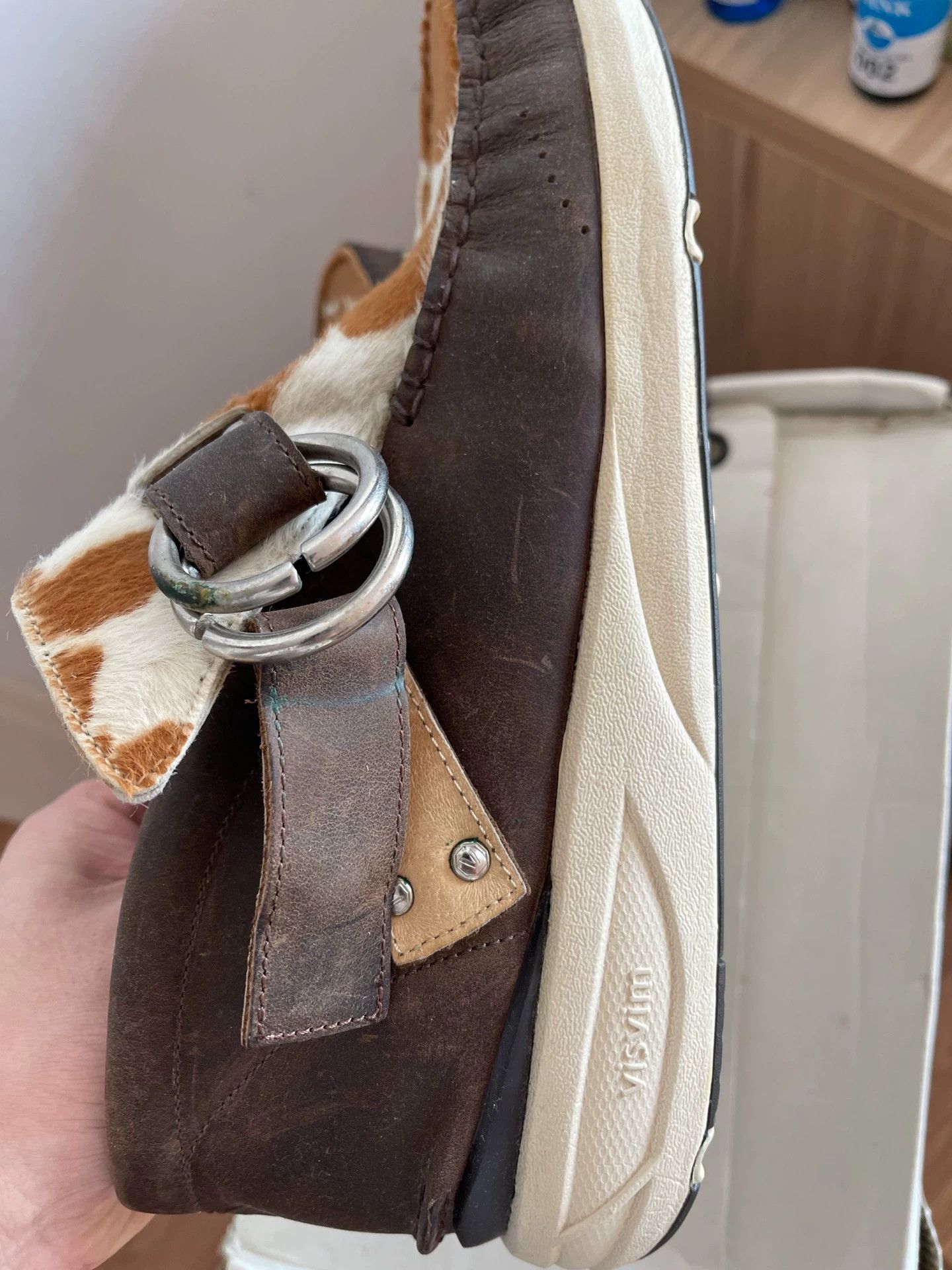 Visvim Visvim Skynyrd Ring Moccasin Horsehair & Horsehide 9 (new) Size US 9 / EU 42 - 4 Thumbnail