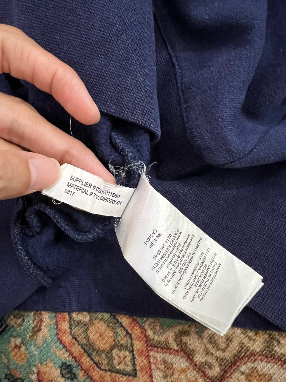 Polo Ralph Lauren Polo Ralph Lauren Polo Bear Crew Neck M Size US M / EU 48-50 / 2 - 10 Thumbnail