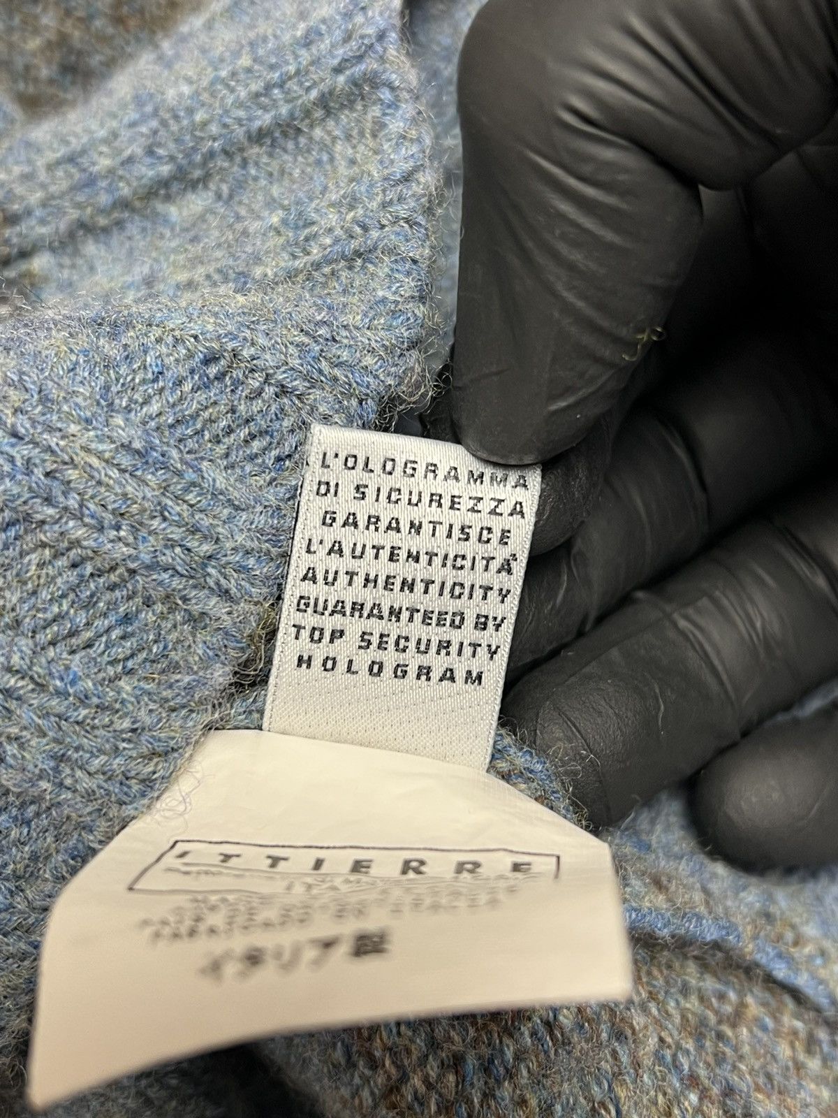 Dolce & Gabbana Vintage D&G Dolce & Gabbana Archival Leather Patch Knitwear Size US L / EU 52-54 / 3 - 14 Thumbnail