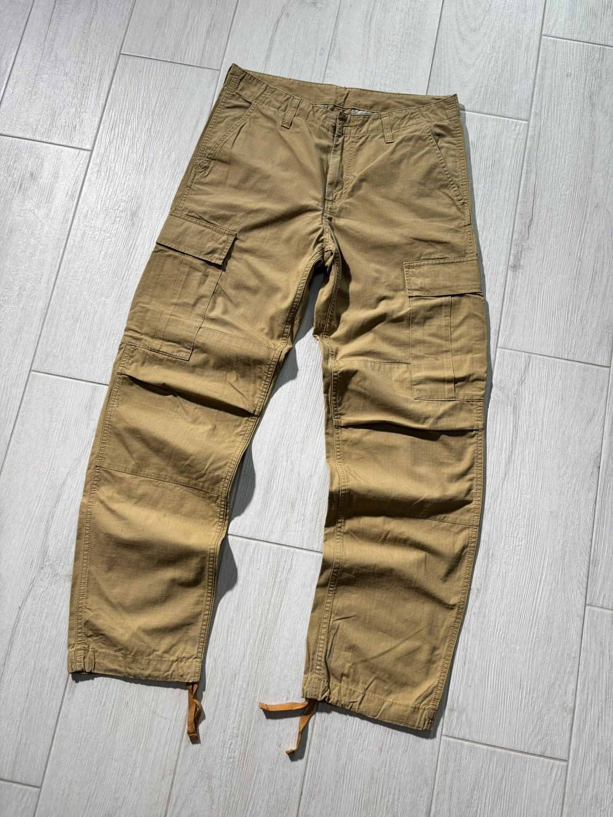 Carhartt Carhartt Cargo Pants Regular Baggy Rap GorpCore Style Retro Size US 31 - 4 Thumbnail