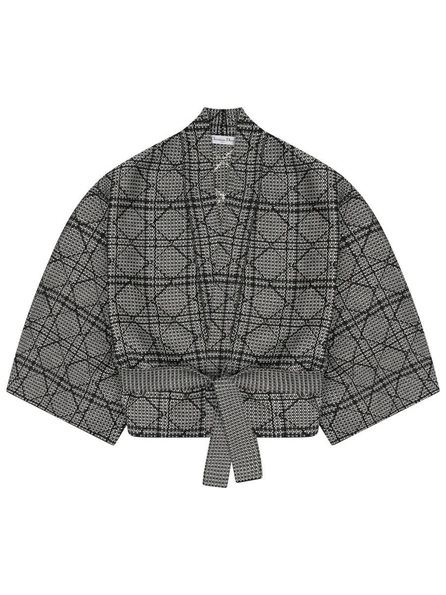 Dior DIOR GIACCA "CANNAGE" - GREY Size M / US 6-8 / IT 42-44 - 1 Thumbnail