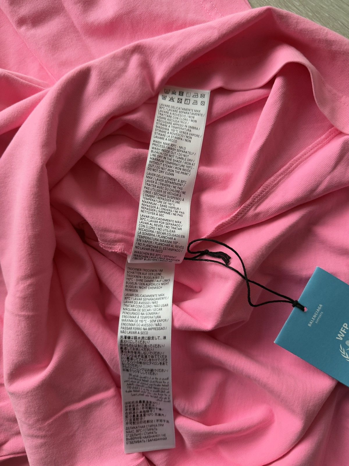 Balenciaga WFP T-Shirt Pink