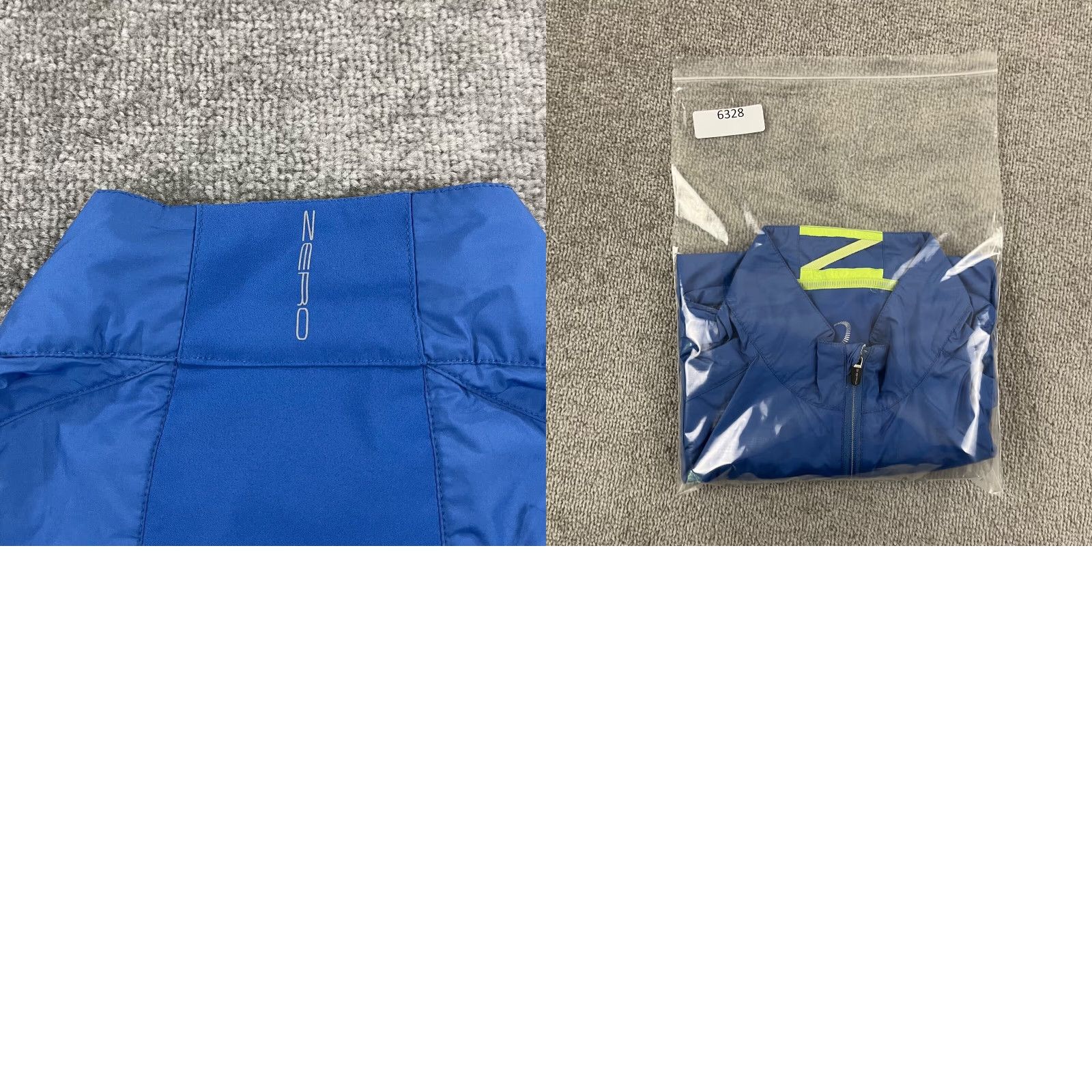 Vintage ZERO RESTRICTION Jacket Men XL Blue Bidermann DE Special Olympics 1/2 Sleeve Zip Size US XL / EU 56 / 4 - 9 Thumbnail