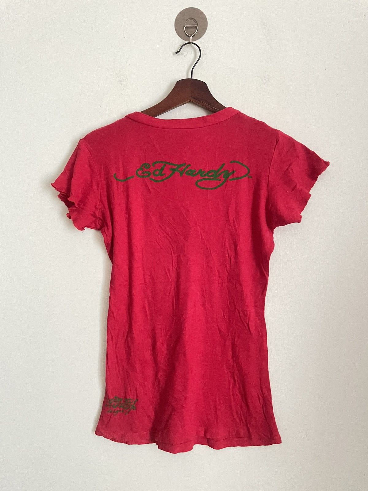 Ed Hardy Kills Love Ed Hardy Tshirt Size L / US 10 / IT 46 - 2 Thumbnail