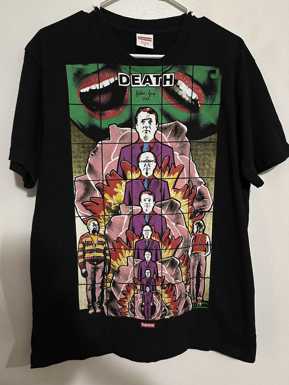 上品スタイル Supreme Gilbert George Death Tee | Grailed トップス