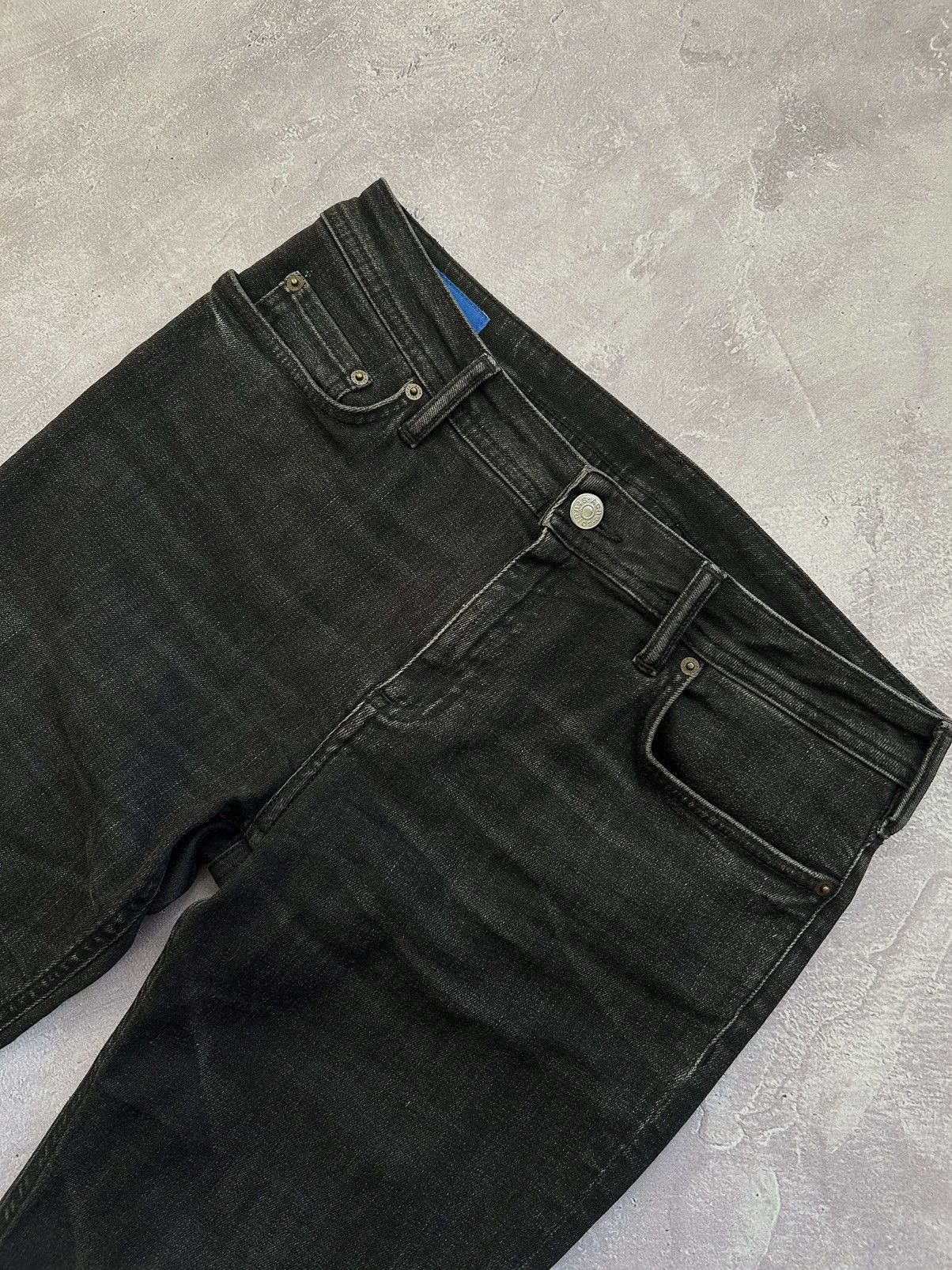 Acne Studios ACNE STUDIOS Bla Konst Clim Used Blk Black Size 30/34 Jeans Size 30" / US 8 / IT 44 - 5 Thumbnail