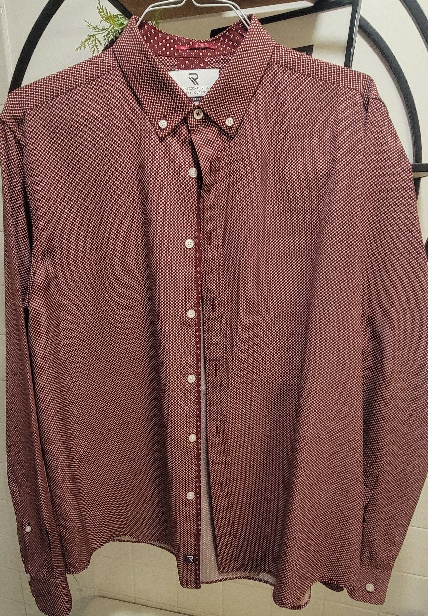 Other Rational Report Burgundy 4-Way Stretch Micro-Dot Size US XXL / EU 58 / 5 - 1 Preview