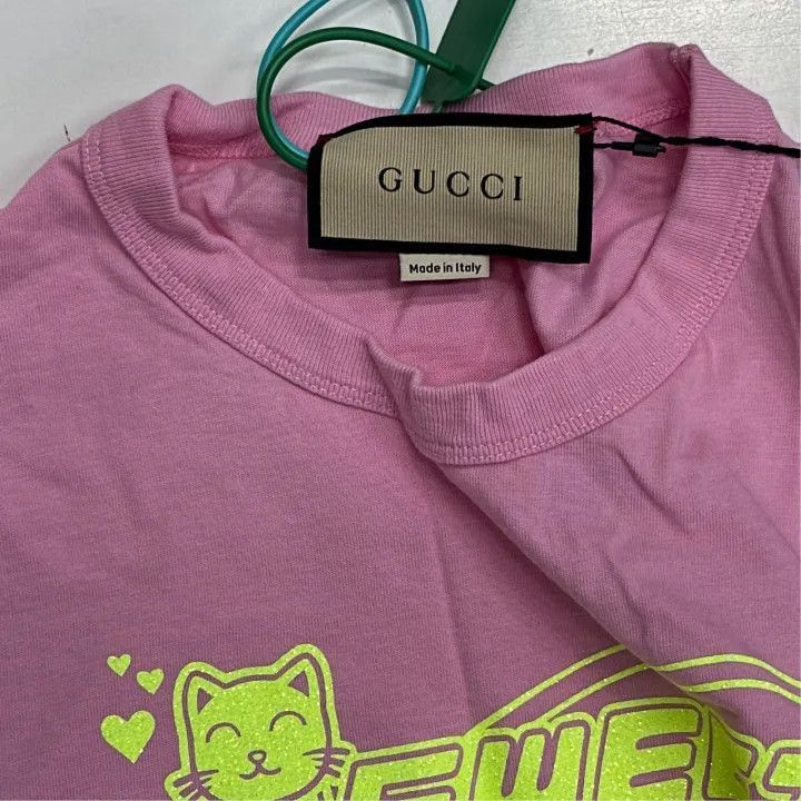 Gucci Gucci Sweet Logo Print Short Sleeve T-Shirt-2507 Size S / US 4 / IT 40 - 3 Thumbnail