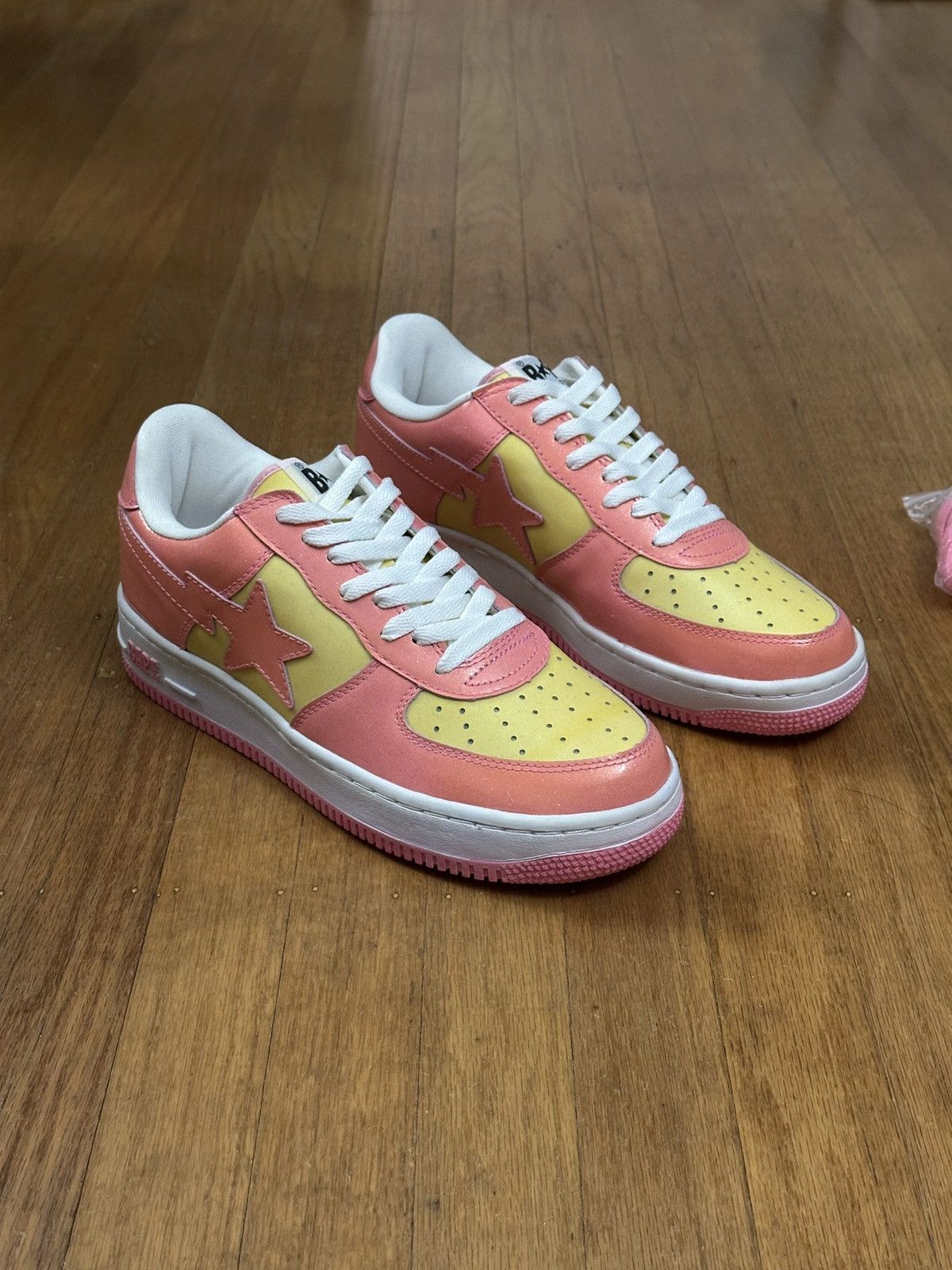 Bape BAPE STA FS-001 GLITTER PINK Size US 9.5 / EU 42-43 - 5 Thumbnail