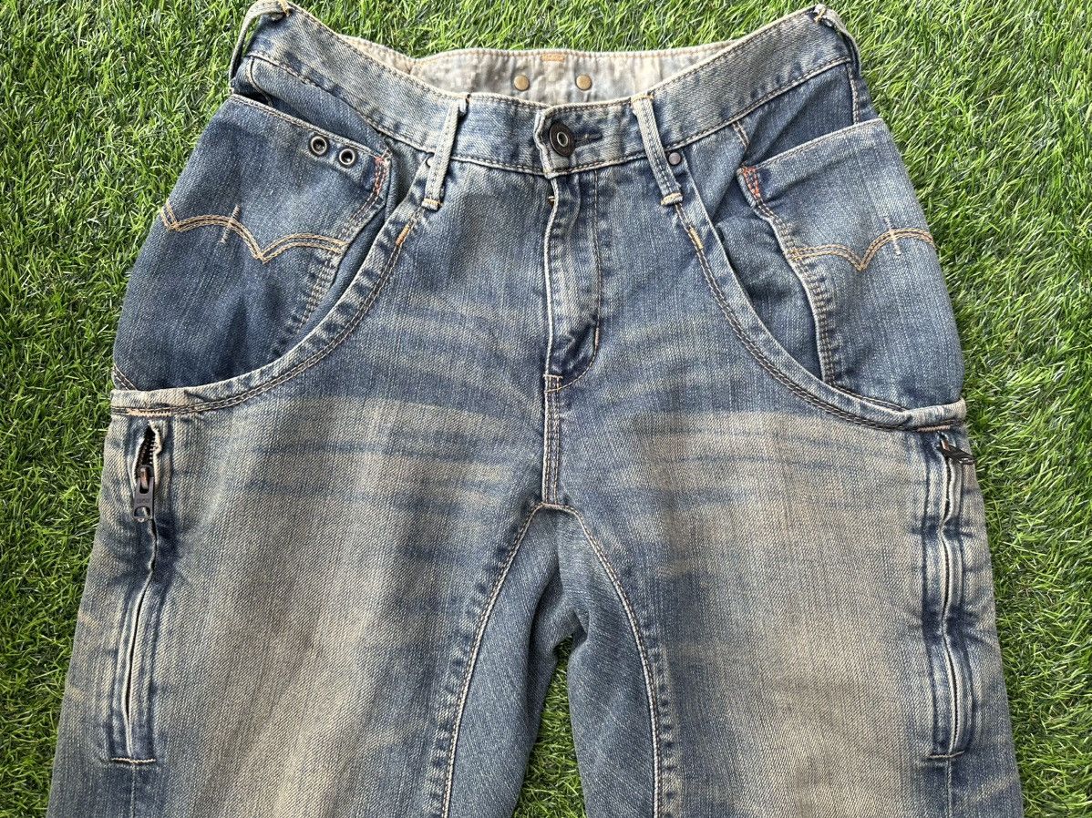 Edwin × Japanese Brand Vintage Edwin Efunction 504 Size US 31 - 3 Thumbnail