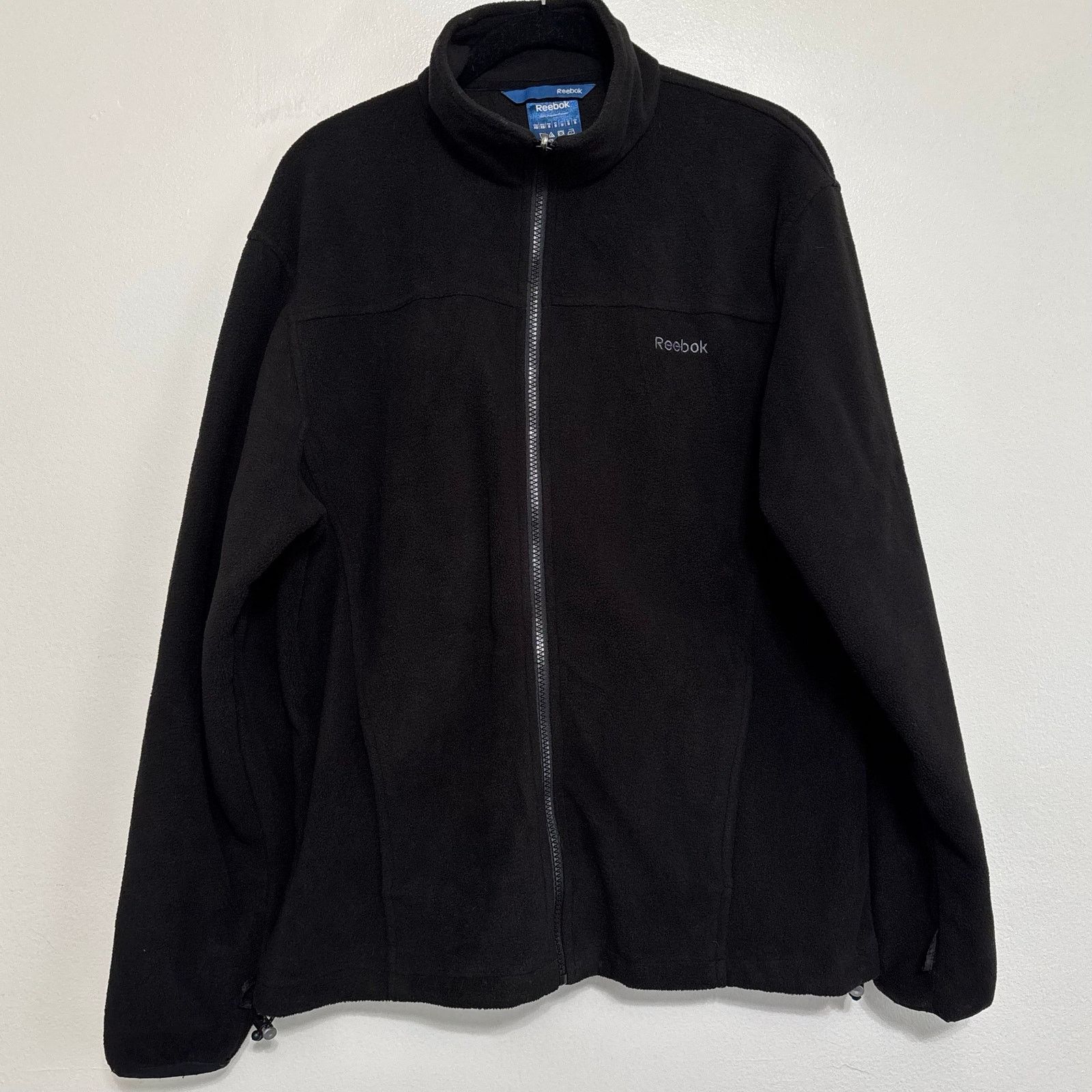 Reebok Reebok Black Fleece Zip-Up Jacket – Size Small – Lightweight Size US S / EU 44-46 / 1 - 1 Thumbnail