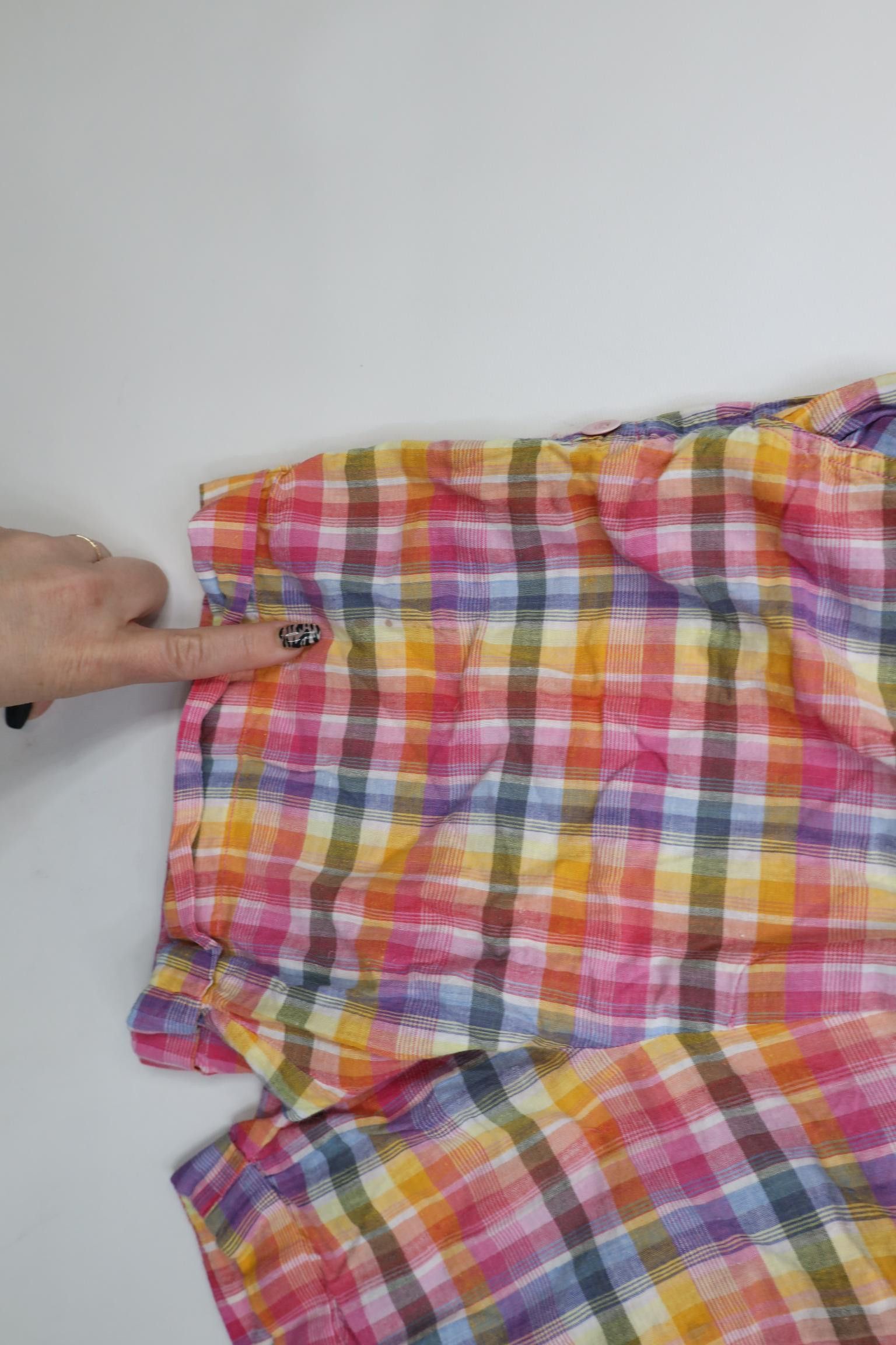 Vintage Vintage 90s Streetwear Madras Gurkha Safari Shorts Cotton Size 26" / US 2 / IT 38 - 5 Thumbnail