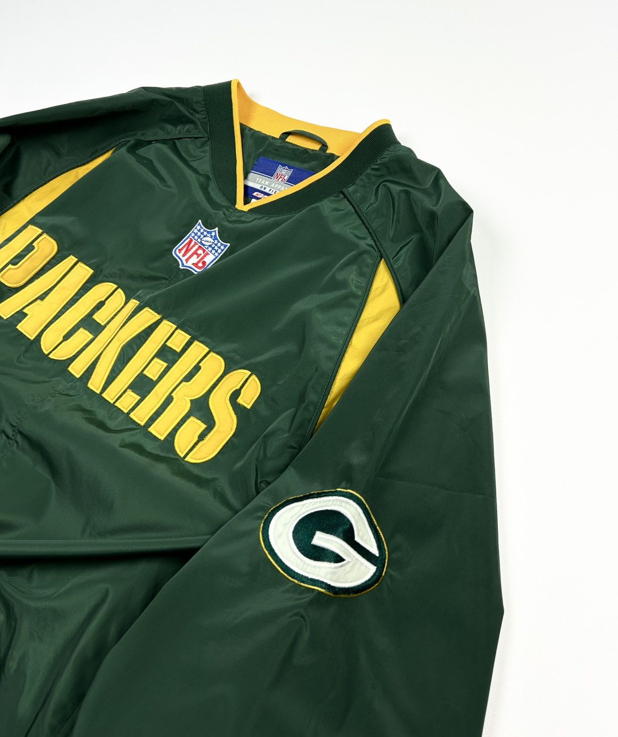 NHL × Oakley × Reebok Reebok x Packers NFL nylon jersey jacket Size US L / EU 52-54 / 3 - 4 Thumbnail