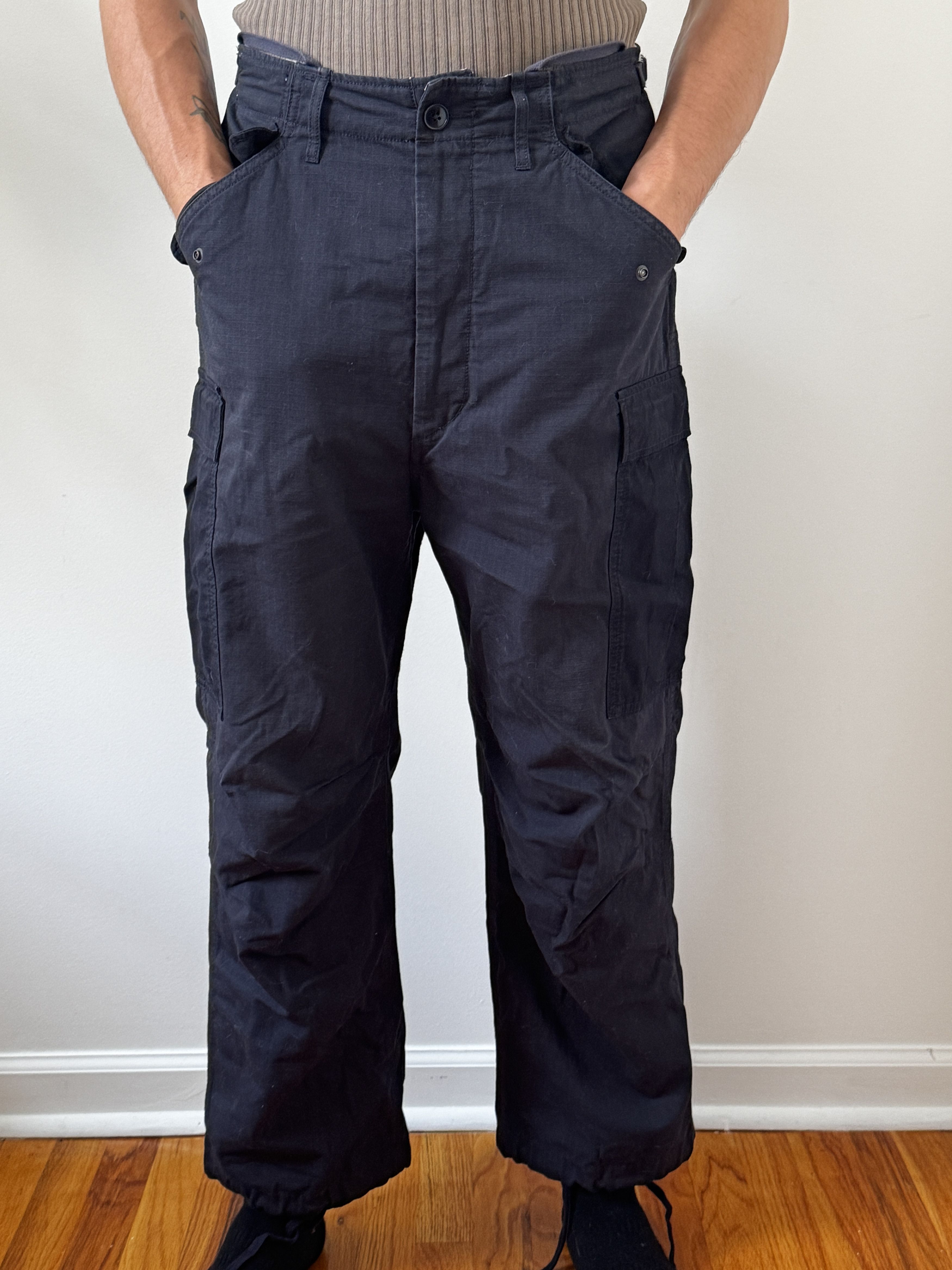 Nanamica NANAMICA CARGO PANT MADE IN JAPAN DARK NAVY Size US 32 / EU 48 - 2 Thumbnail