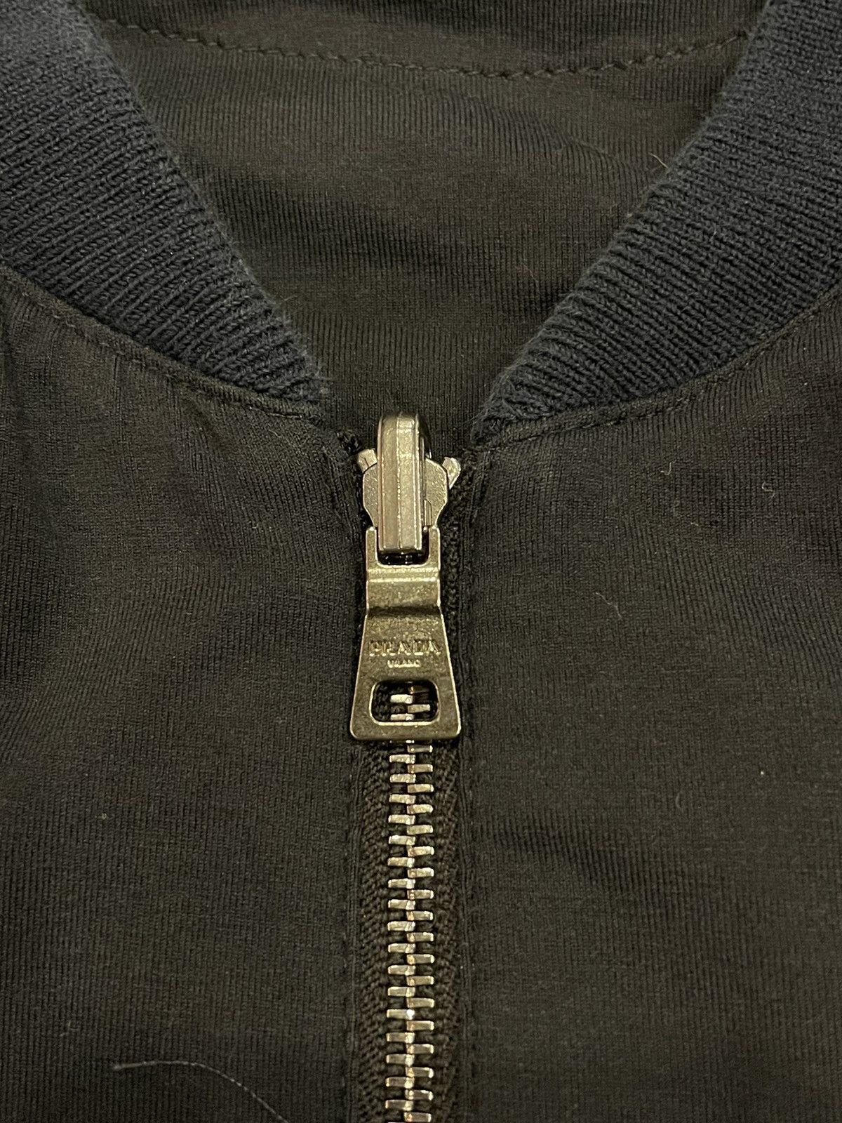 Prada Vtg - Prada Harrinton Cotton Jacket Size US M / EU 48-50 / 2 - 3 Thumbnail