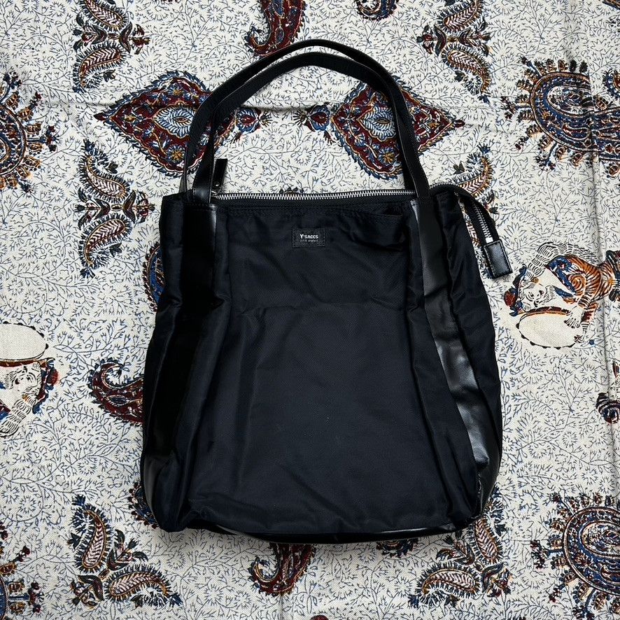 image of Yohji Yamamoto Ysaccs Tote Bag in Black, Men's