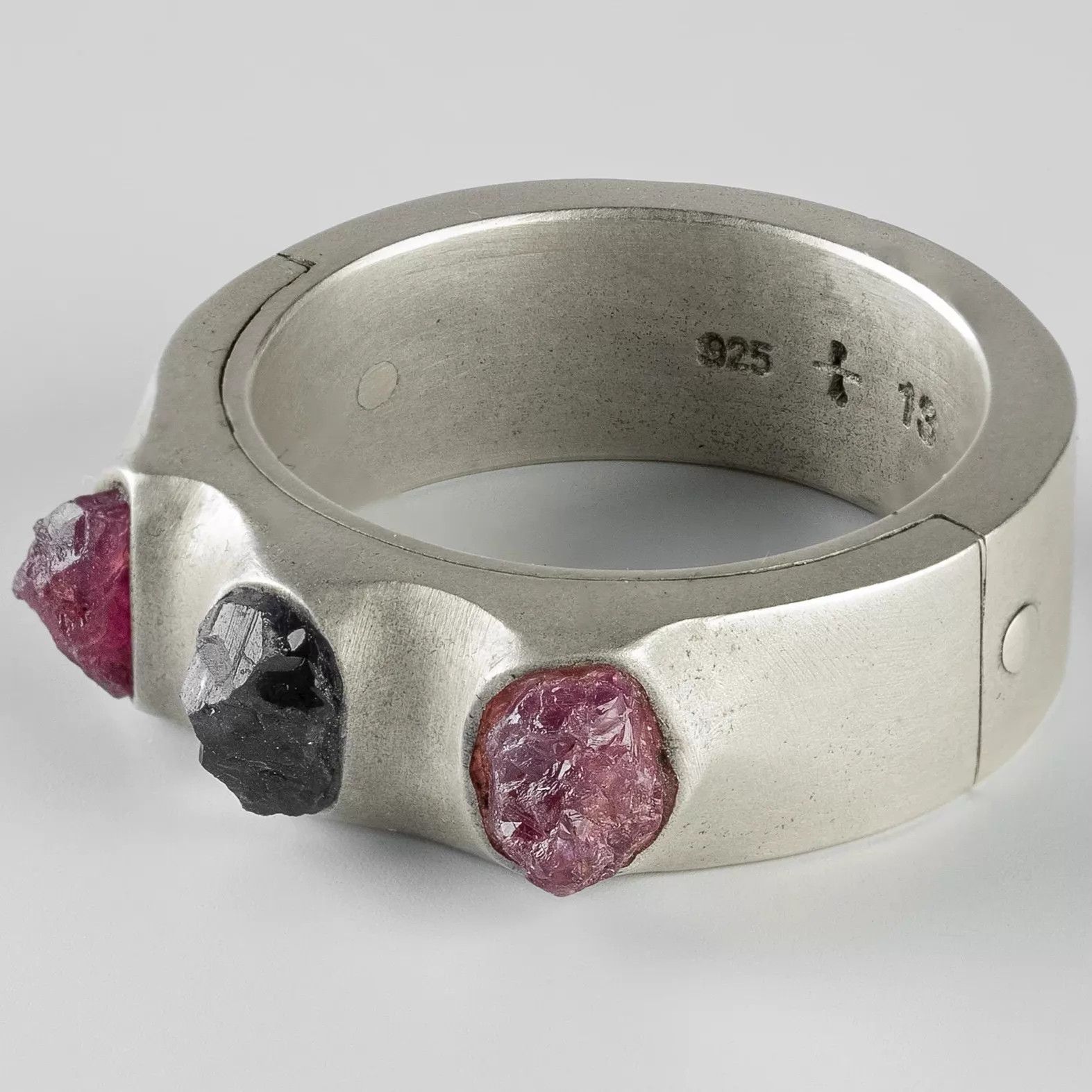 Parts Of Four Parts of Four New Red & Blue Gemstone Ring Size ONE SIZE - 5 Thumbnail