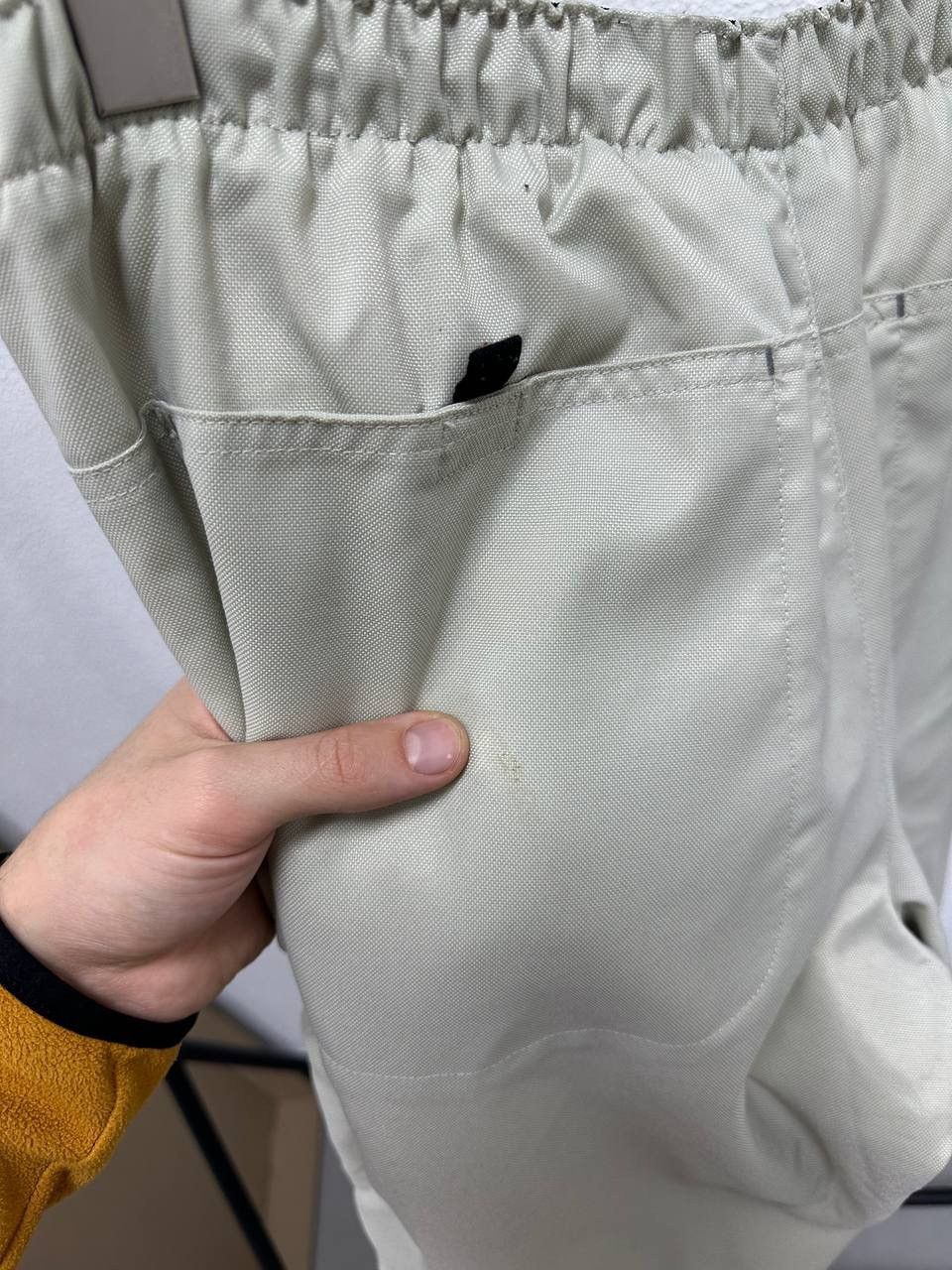 Nike × Vintage Vintage Nike y2k Beige Track Pants size M-L Size US 34 / EU 50 - 11 Thumbnail