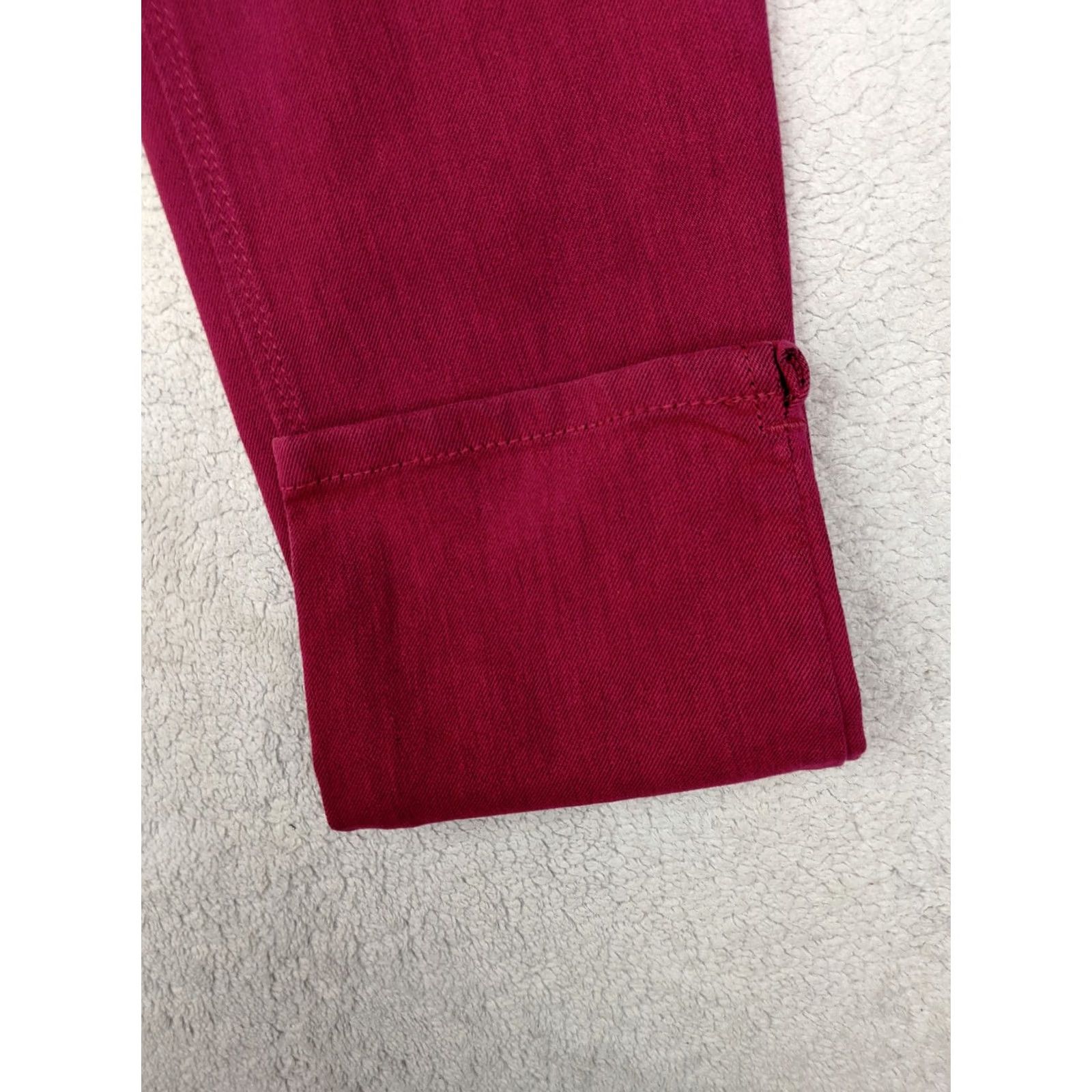 DL1961 DL1961 Angel Mid Rise Skinny Ankle Women 28 Pink Jeans 5 Pocket Dark Denim Slim Leg Jeans Womens Pink DL1961 Angel Mid Rise Skinny Ankle Size 24" / US 00 / IT 34 - 2 Thumbnail
