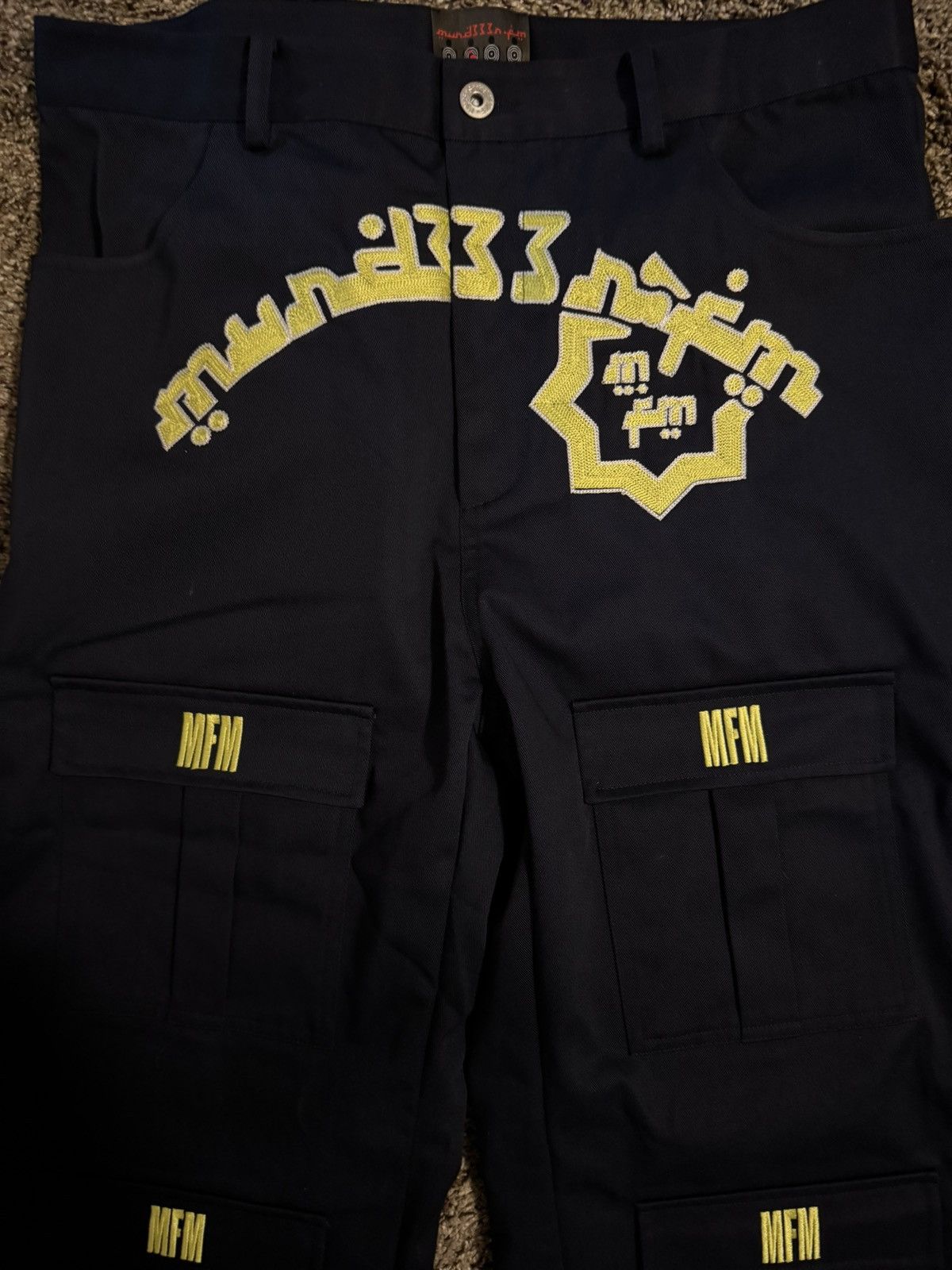 murd333r.fm Murd333r.fm FBI Cargo Pants Size US 32 / EU 48 - 2 Thumbnail