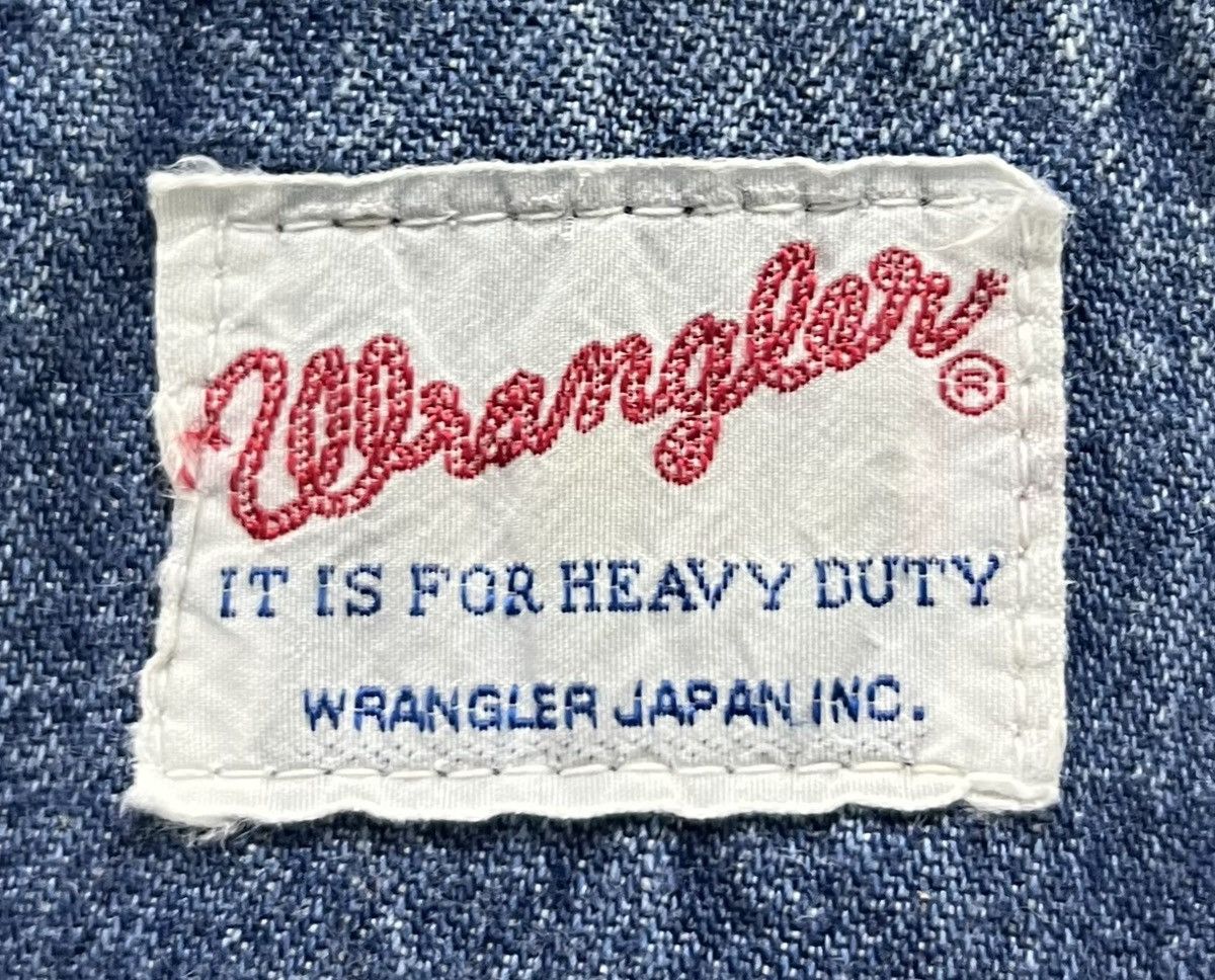 Vintage × Wrangler Vintage Wrangler Japan Denim Overalls - Size S Size US 30 / EU 46 - 12 Thumbnail