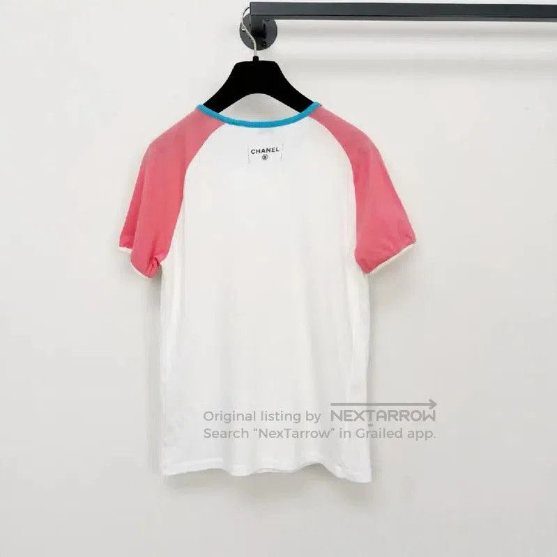 Chanel Chanel Multicolor Summer T-Shirt for Women . Size XS / US 0-2 / IT 36-38 - 2 Thumbnail