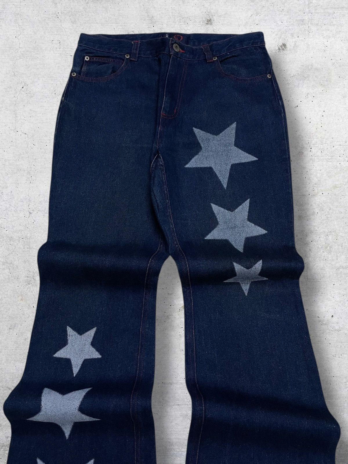 Japanese Brand VINTAGE OG 90S JAPAN DESIGNER AESTHETIC MINIMALIST FLARED Size US 30 / EU 46 - 4 Thumbnail