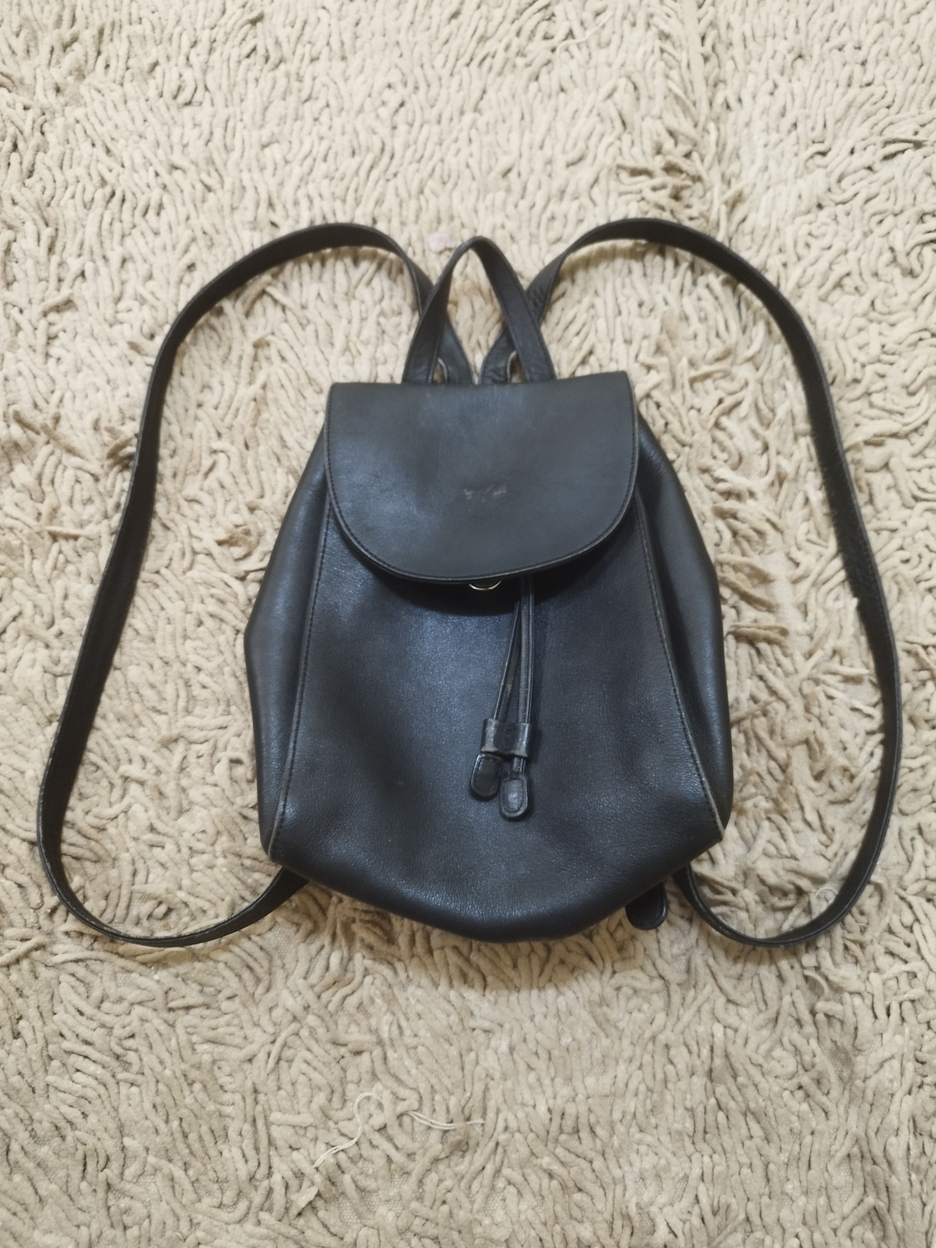 Margaret Howell Drawstring Leather Bag
