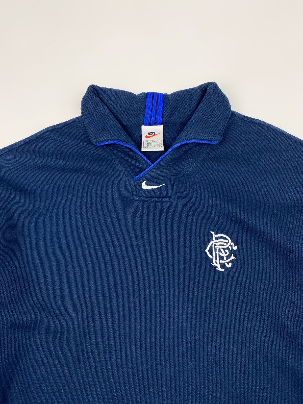 Nike 1990s Vintage Nike Glasgow Rangers FC Training Jersey Size US L / EU 52-54 / 3 - 2 Thumbnail