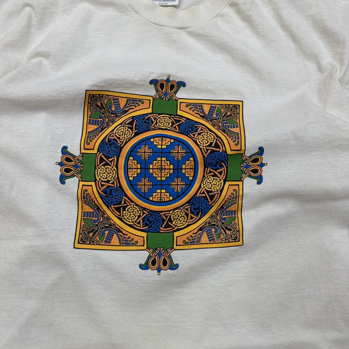 Japanese Brand × Vintage Vintage Yantra T-shirts Big Logo Single stitch 90s Y2K Size US L / EU 52-54 / 3 - 6 Thumbnail
