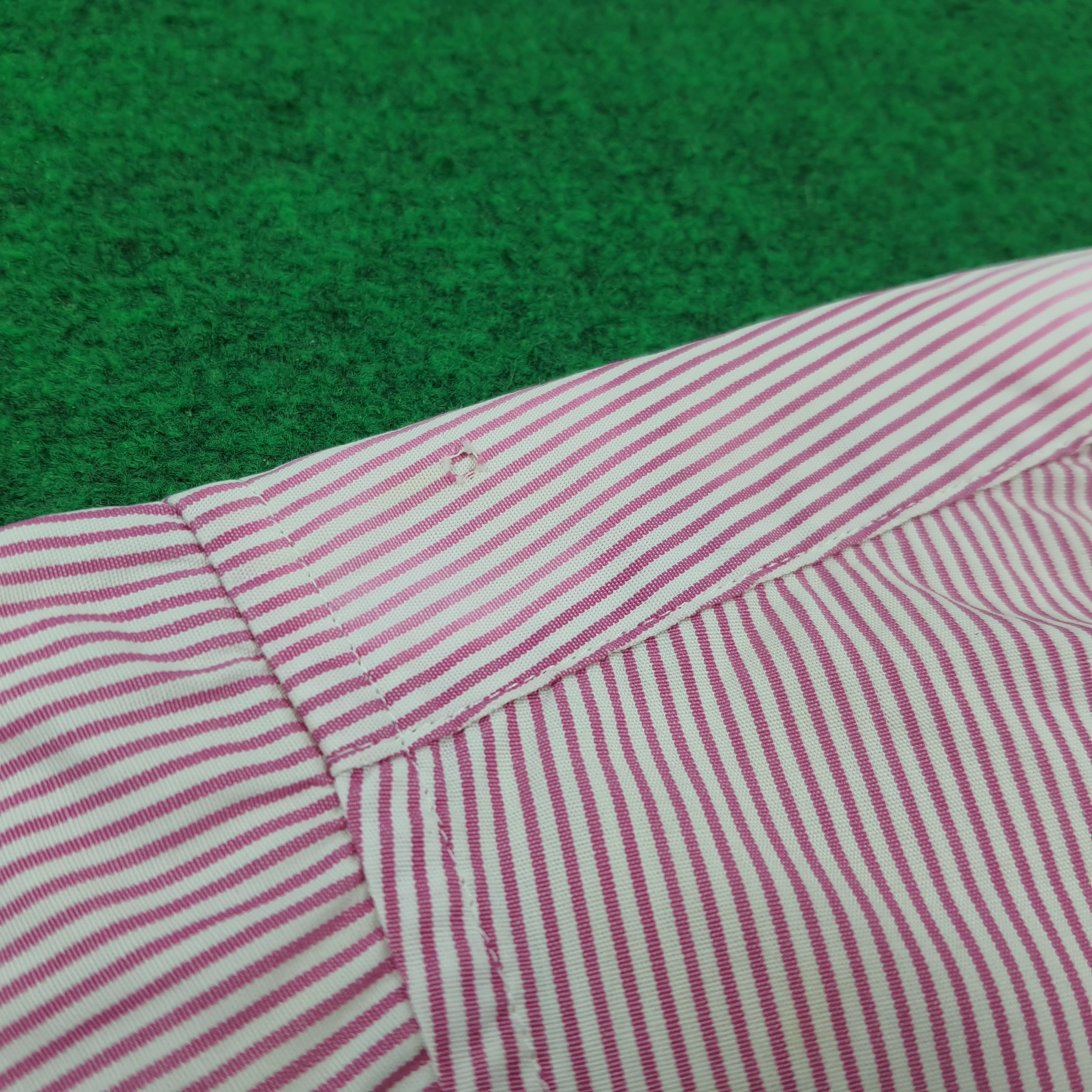 Issey Miyake Issey Miyake Stripped Fire Stitched Buttom Up C294N73 Size US M / EU 48-50 / 2 - 10 Thumbnail